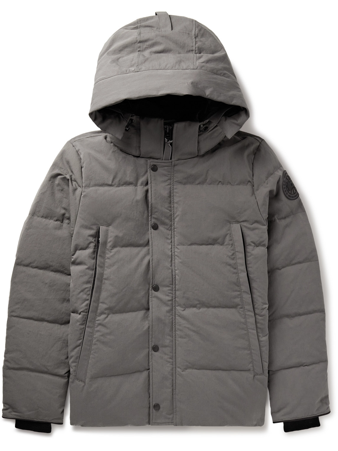Canada Goose Wyndham Arctic Tech® Hooded Down Parka In Gray