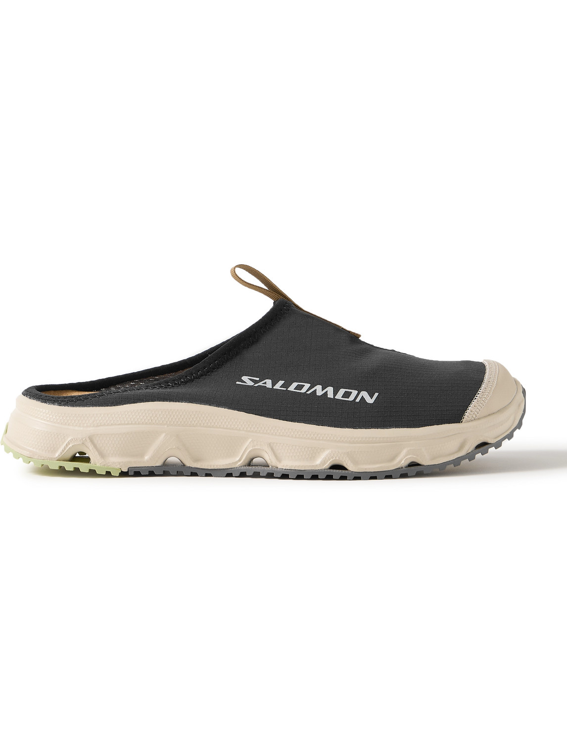 Salomon Rx Slide 3.0 Ripstop And Mesh Slip-on Sneakers In Gray