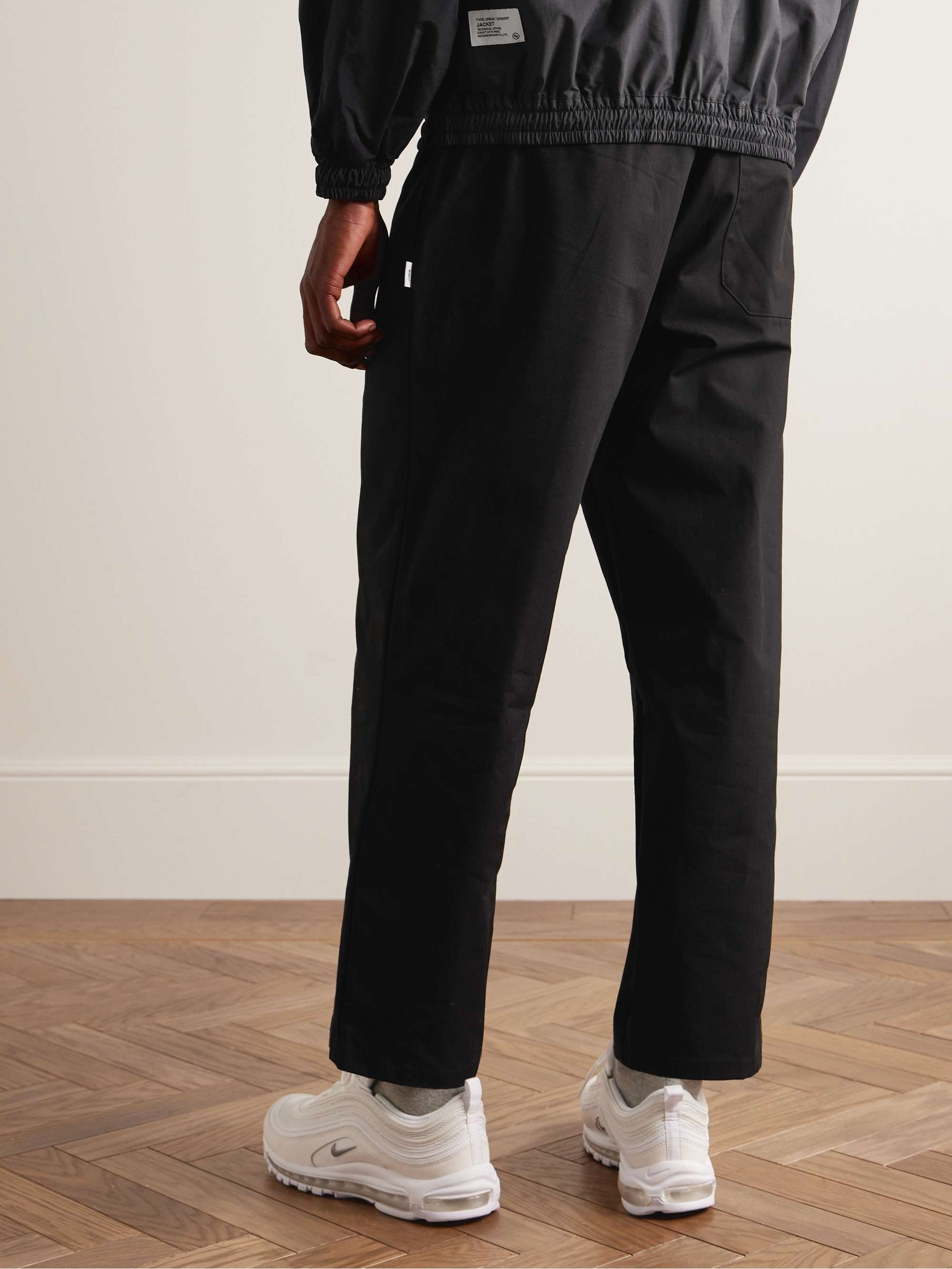 WTAPS® 03 Straight-Leg Cotton-Ripstop Drawstring Trousers for Men | MR ...