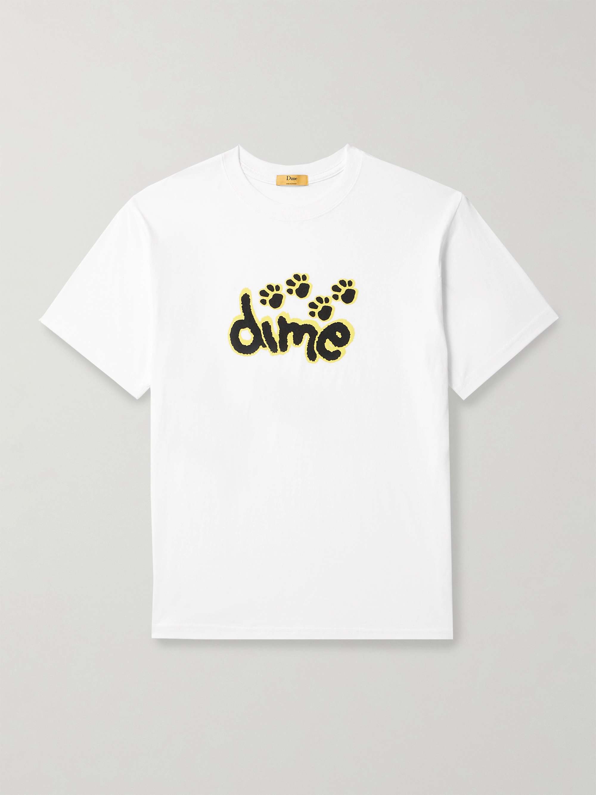 DIME Pawz Logo-Print Cotton-Jersey T-Shirt for Men | MR PORTER