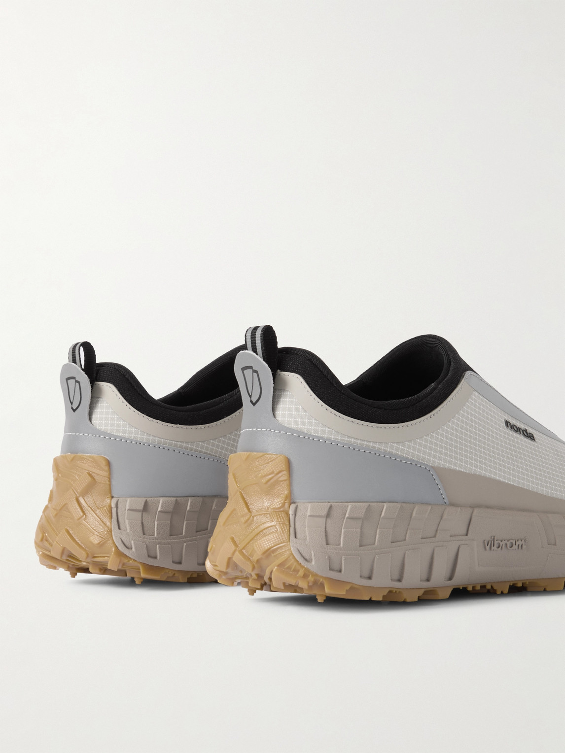 Shop Norda 003 Bio-dyneema® Slip-on Sneakers In Neutrals