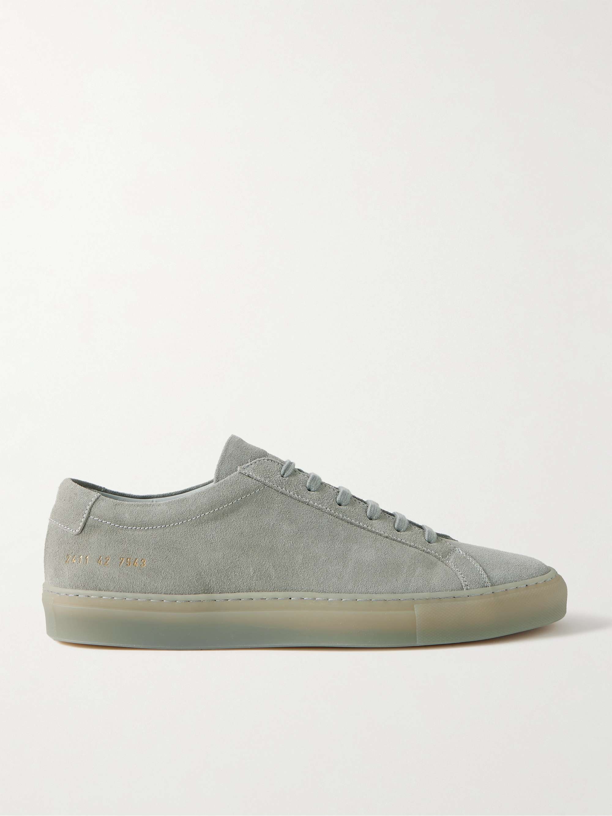 COMMON PROJECTS Original Achilles Suede Sneakers for Men | MR PORTER