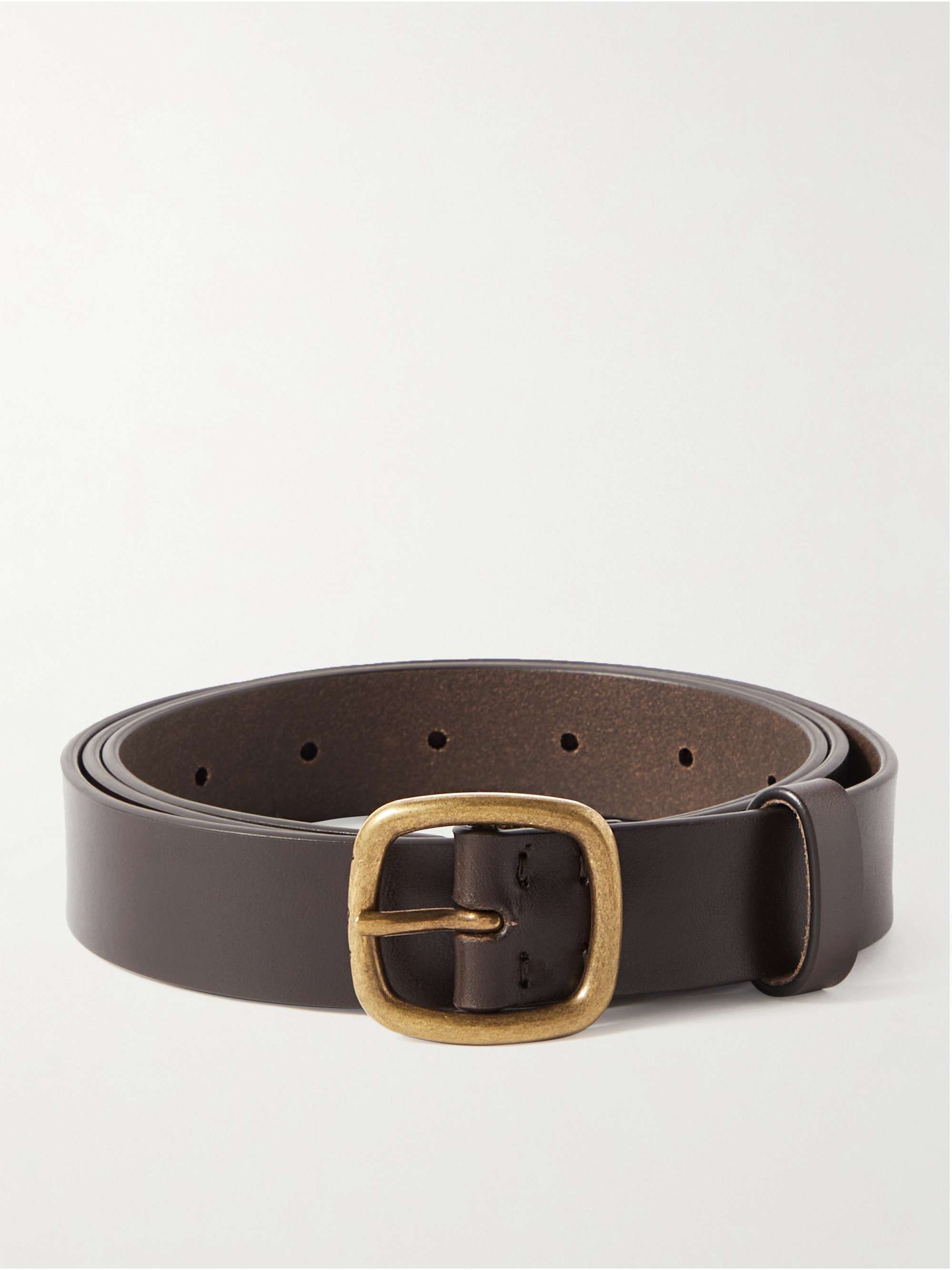 Acne Studios Men's Aorangi Leather Belt