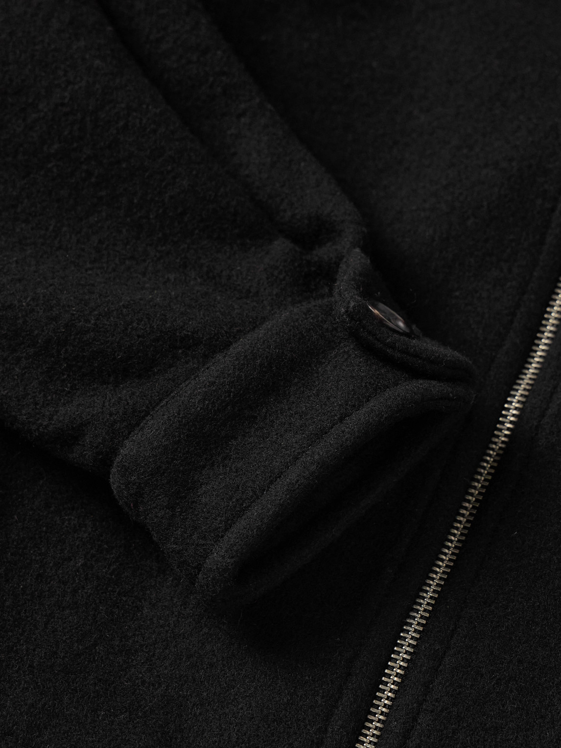 Shop Bode Lighthouse Embroidered Wool-blend Jacket In Black