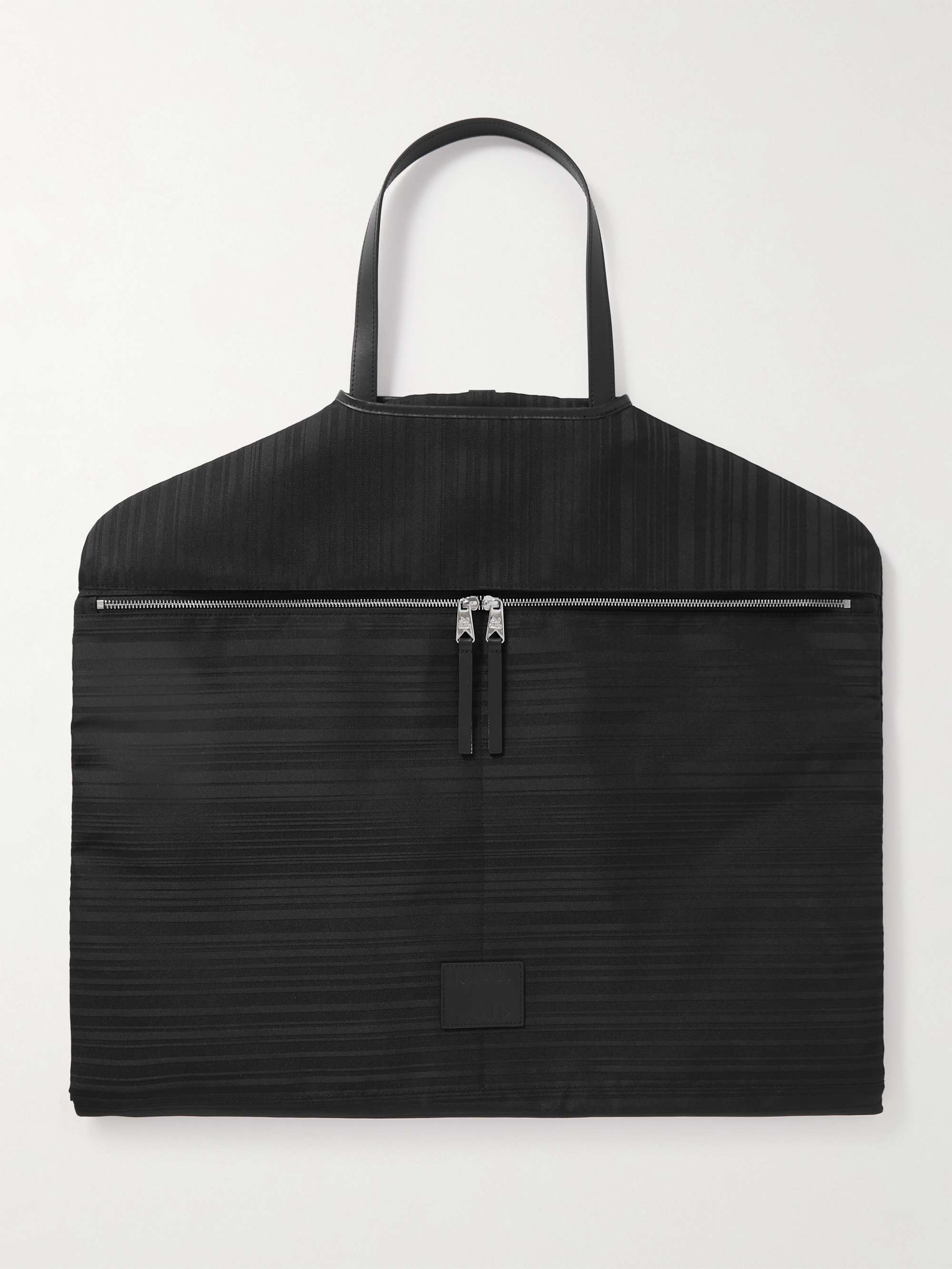PAUL SMITH Striped Leather-Trimmed Shell Suit Carrier for Men | MR PORTER