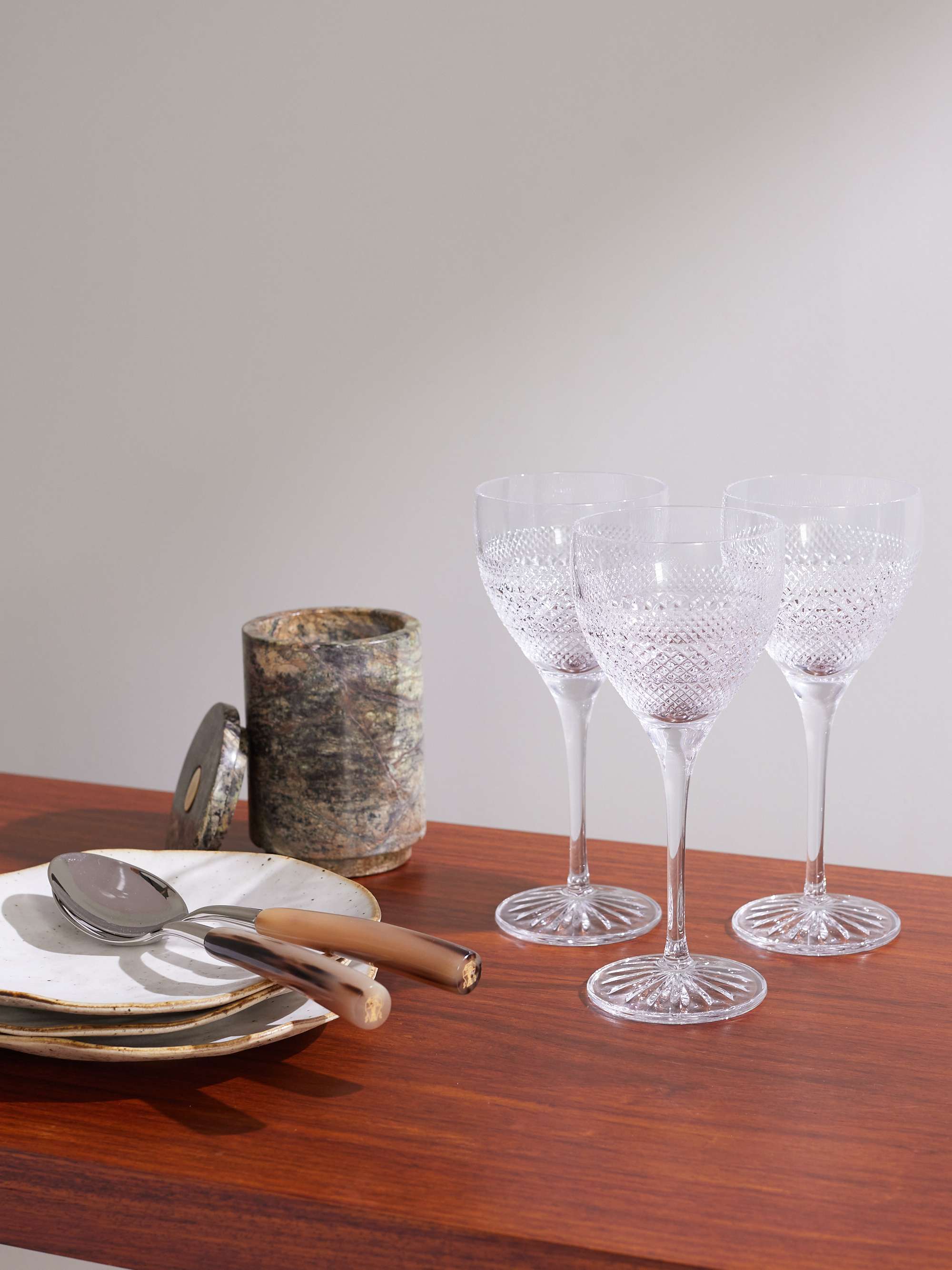 SOHO HOME Huxley Set of Four Wine Glasses for Men | MR PORTER
