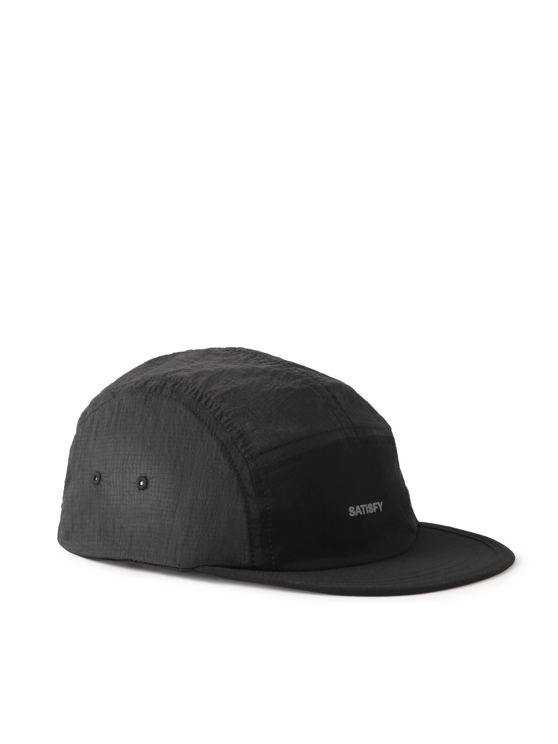 Satisfy Logo-print Rippy™ And Peaceshell™ Cap In Black