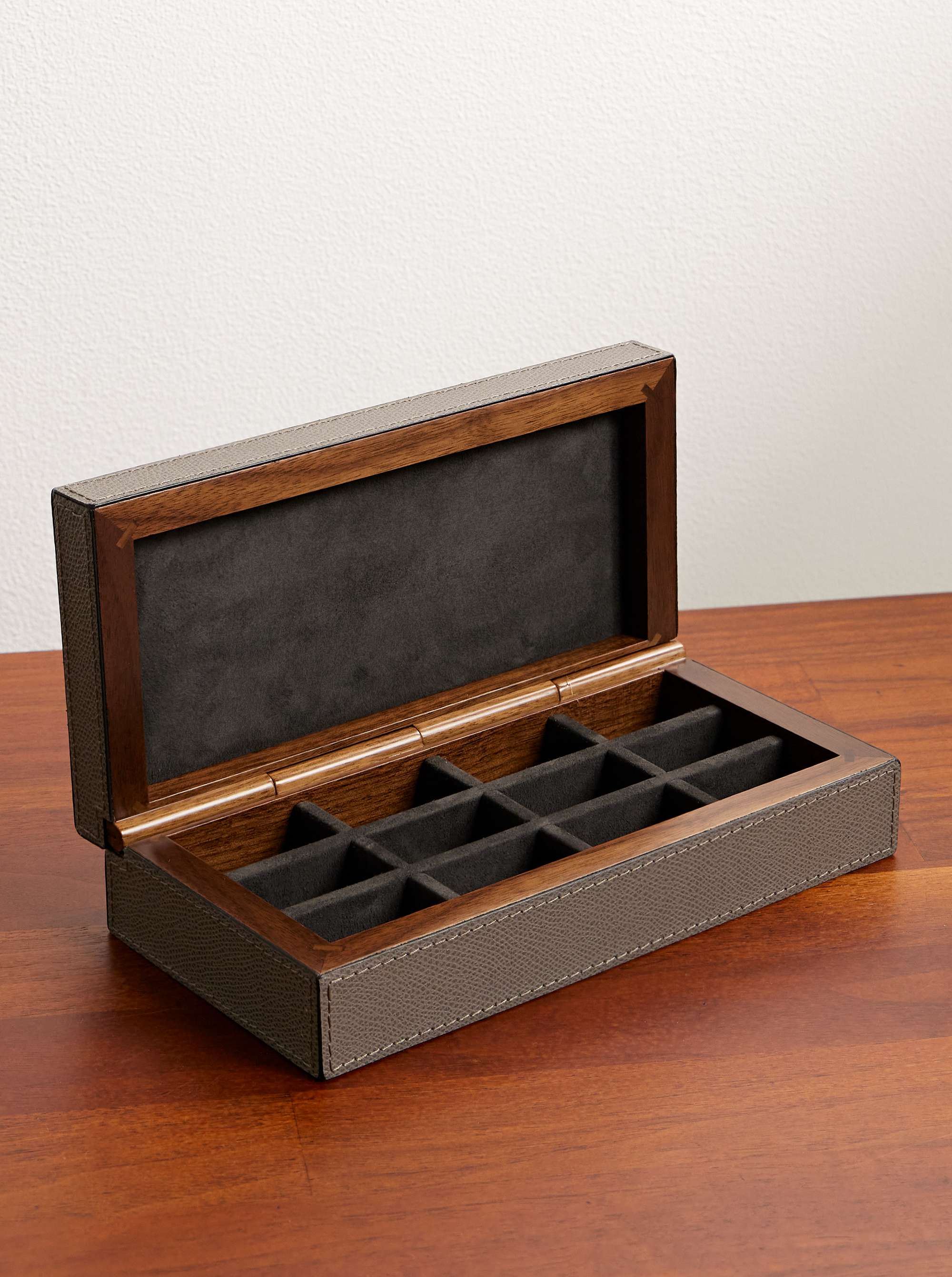 Wooden watch and hot sale cufflink box