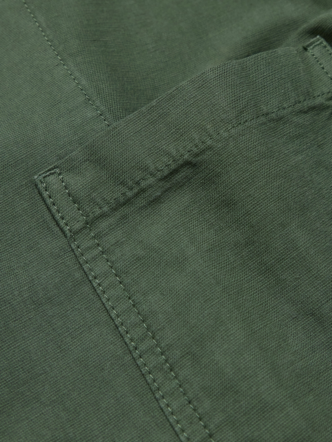 Shop Norse Projects Tyge Cotton And Linen-blend Overshirt In Green