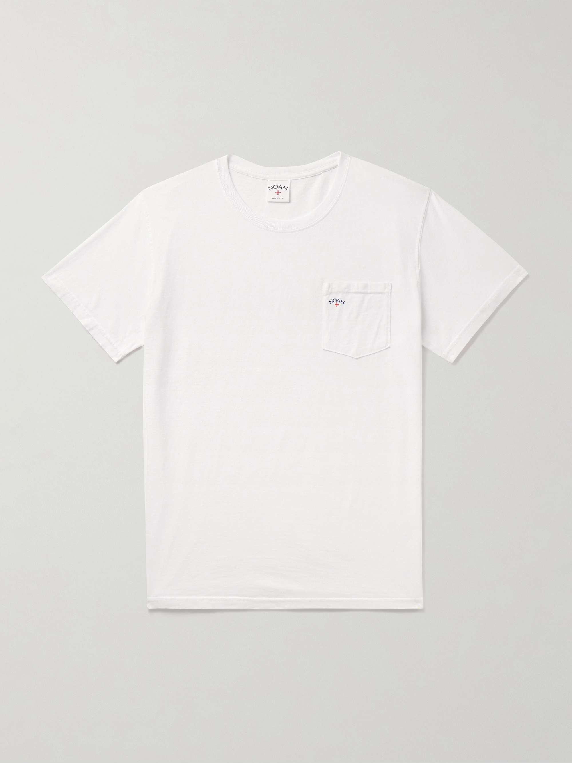 NOAH Core Logo-Print Cotton-Blend Jersey T-Shirt for Men | MR PORTER