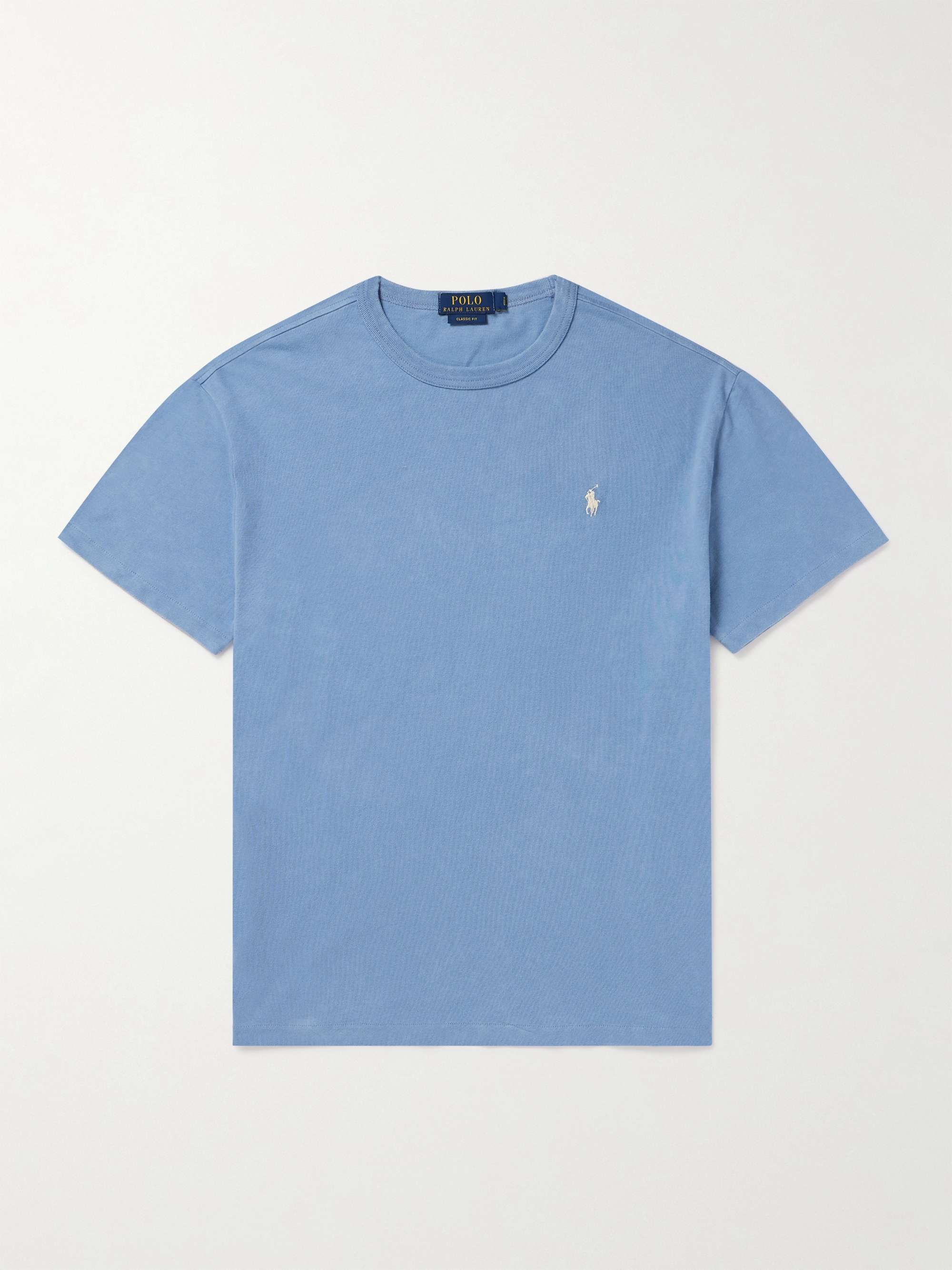 POLO RALPH LAUREN Logo-Embroidered Cotton-Jersey T-Shirt for Men