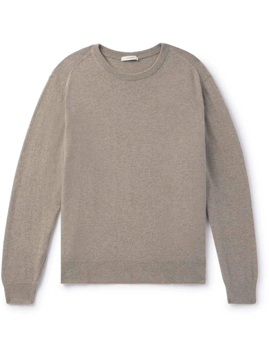 Lemaire Wool-blend Jumper In Grey