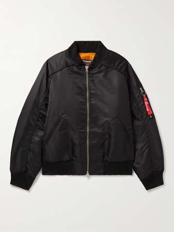 Men's Designer Bomber Jackets | Leather & Fur | MR PORTER
