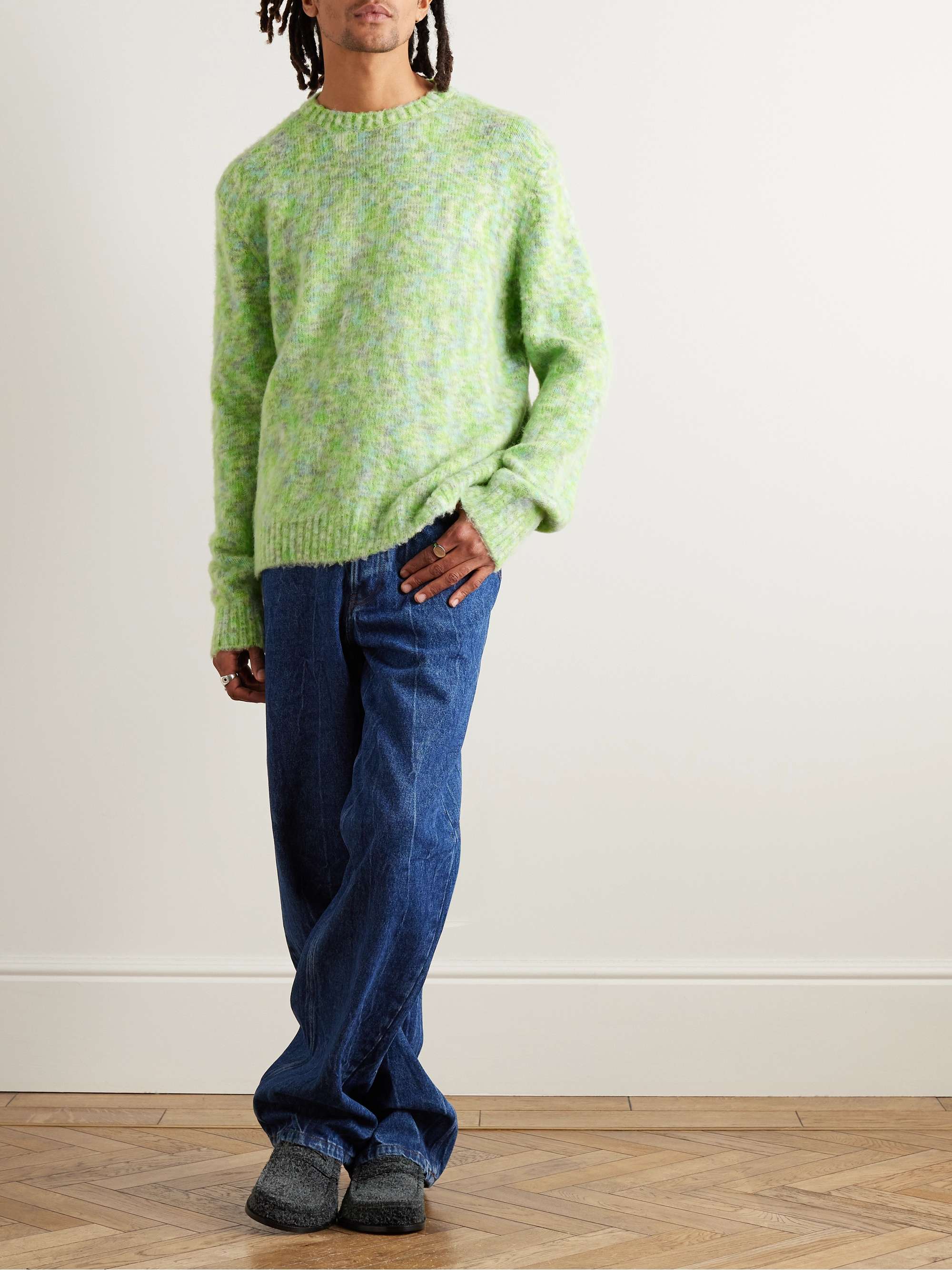 Loewe green discount knit