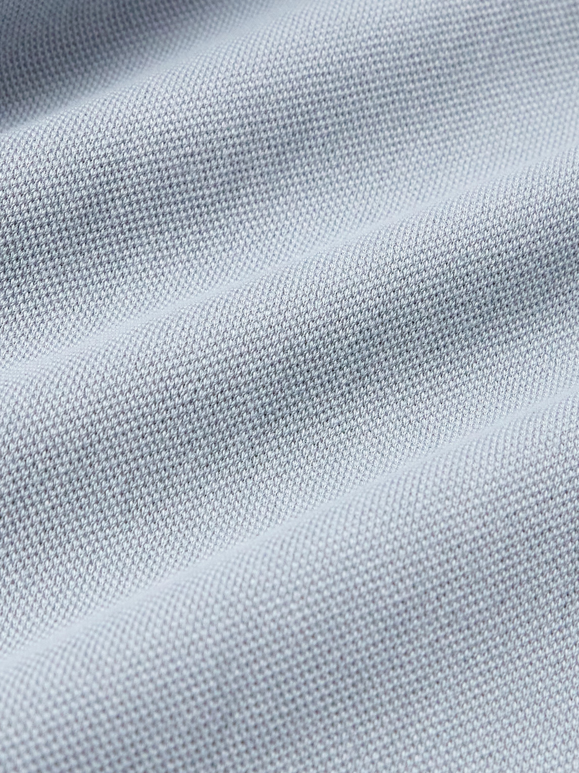 Shop Stòffa Cotton-piqué Polo Shirt In Blue