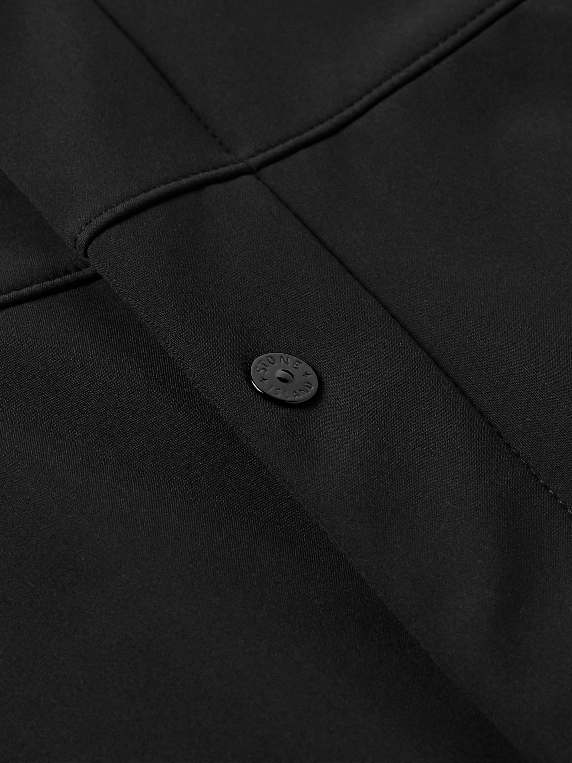 STONE ISLAND Logo-Appliquéd Shell Hooded Jacket for Men | MR PORTER