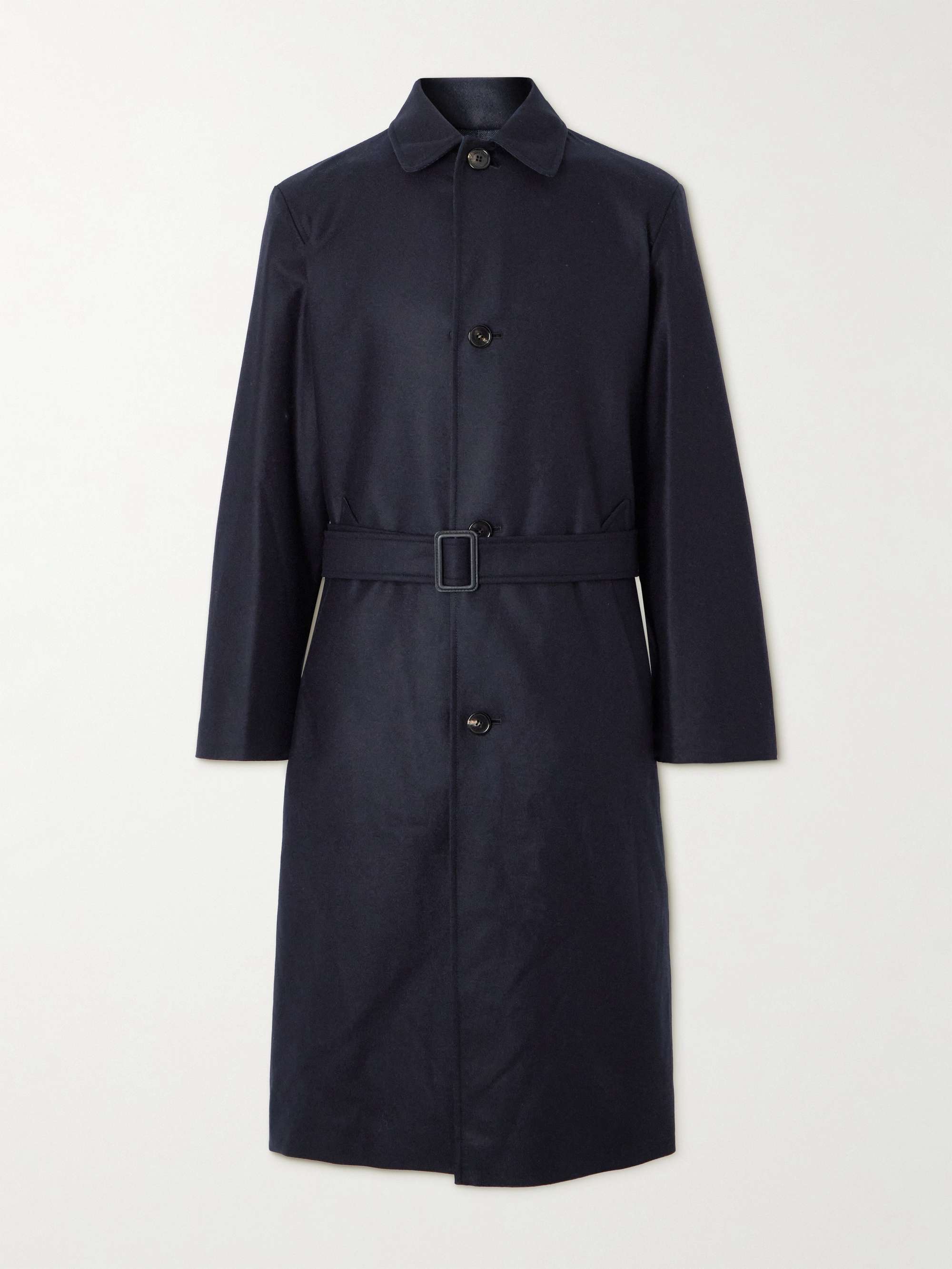 LORO PIANA Reversible Virgin Wool, Cashmere-Blend and Denim Coat for ...