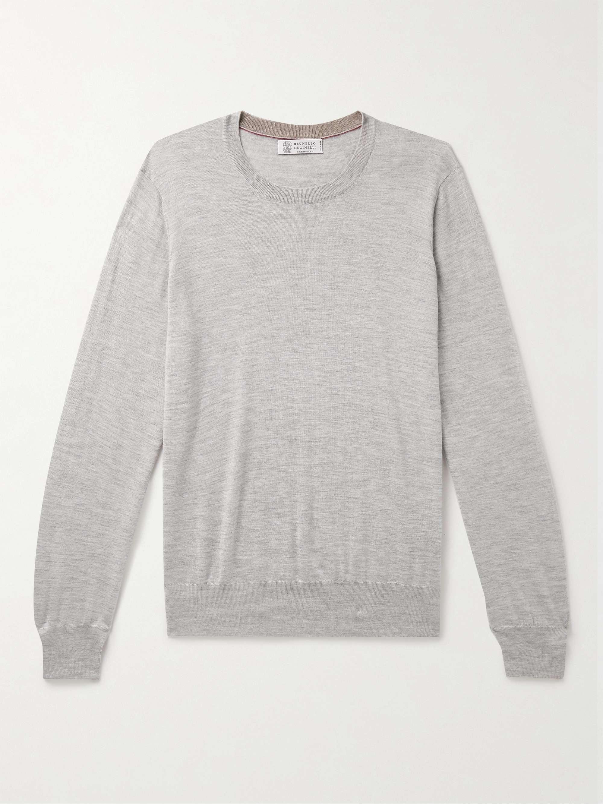 BRUNELLO CUCINELLI Cashmere and Silk-Blend Sweater for Men | MR PORTER