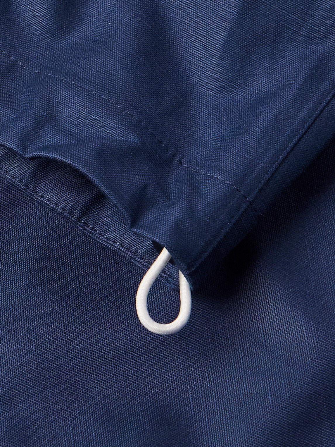 Shop Brunello Cucinelli Linen And Silk-blend Jacket In Blue