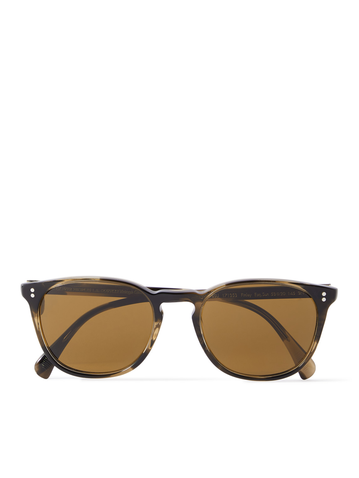 Oliver Peoples Finley Esq. D-frame Tortoiseshell Acetate Sunglasses