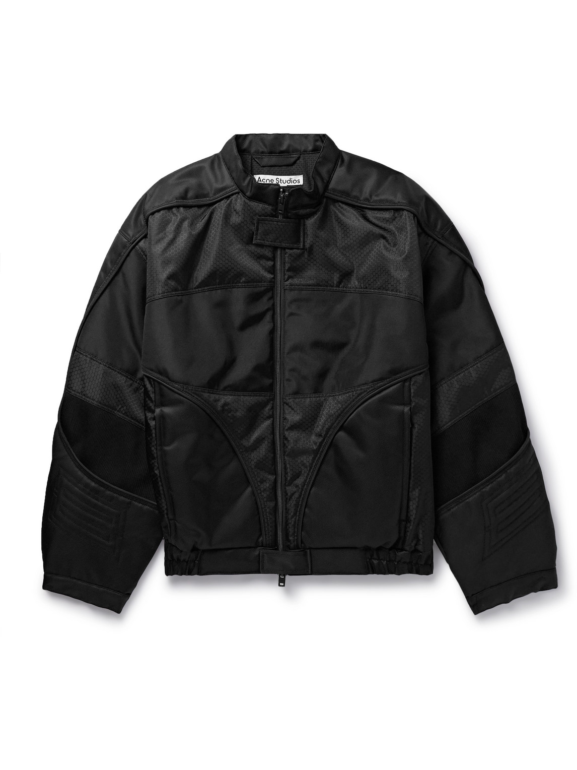 ACNE STUDIOS PANELLED PADDED DRILL AND CANVAS JACKET