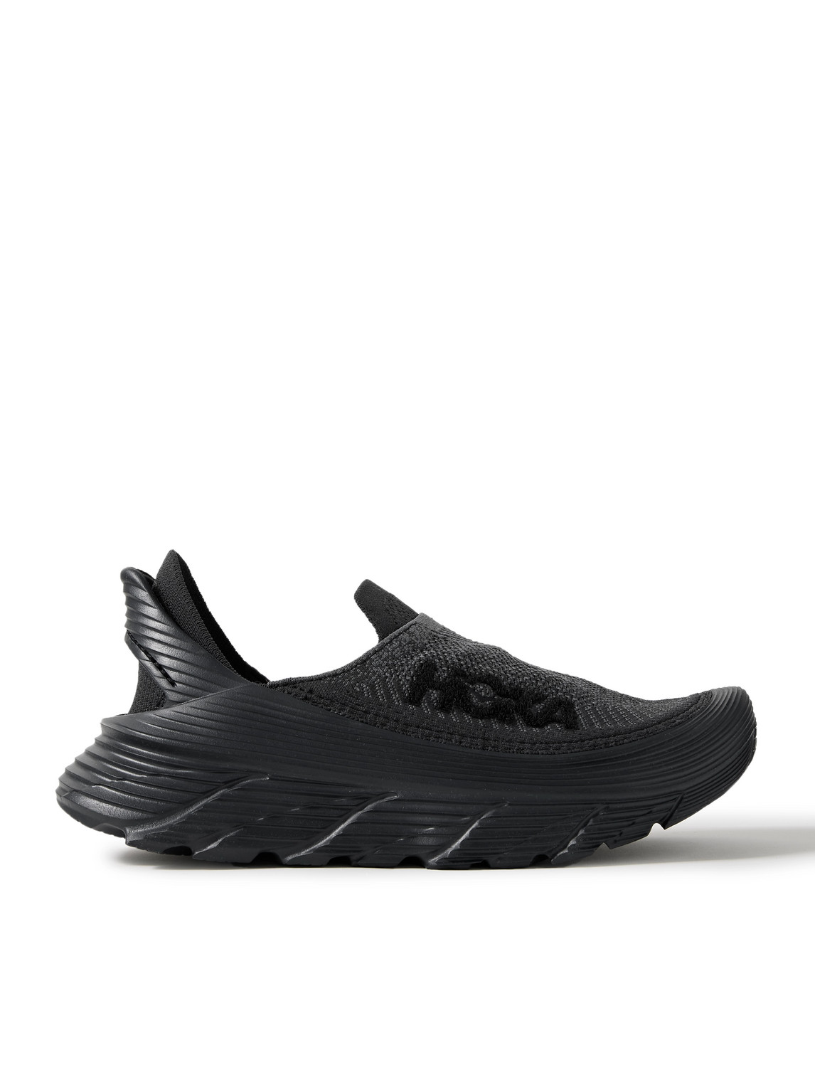 Hoka One One Restore Tc Slip-on Sneakers In Black