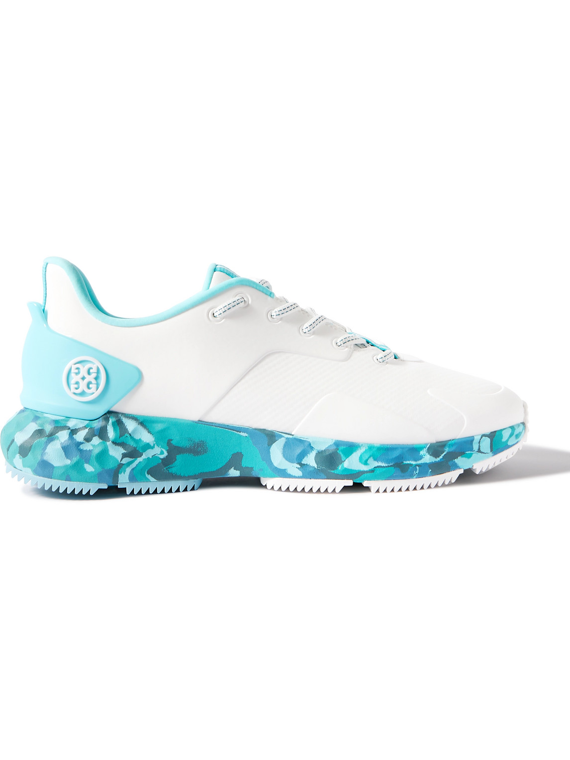 G/fore Mg4 Shell Golf Sneakers In White