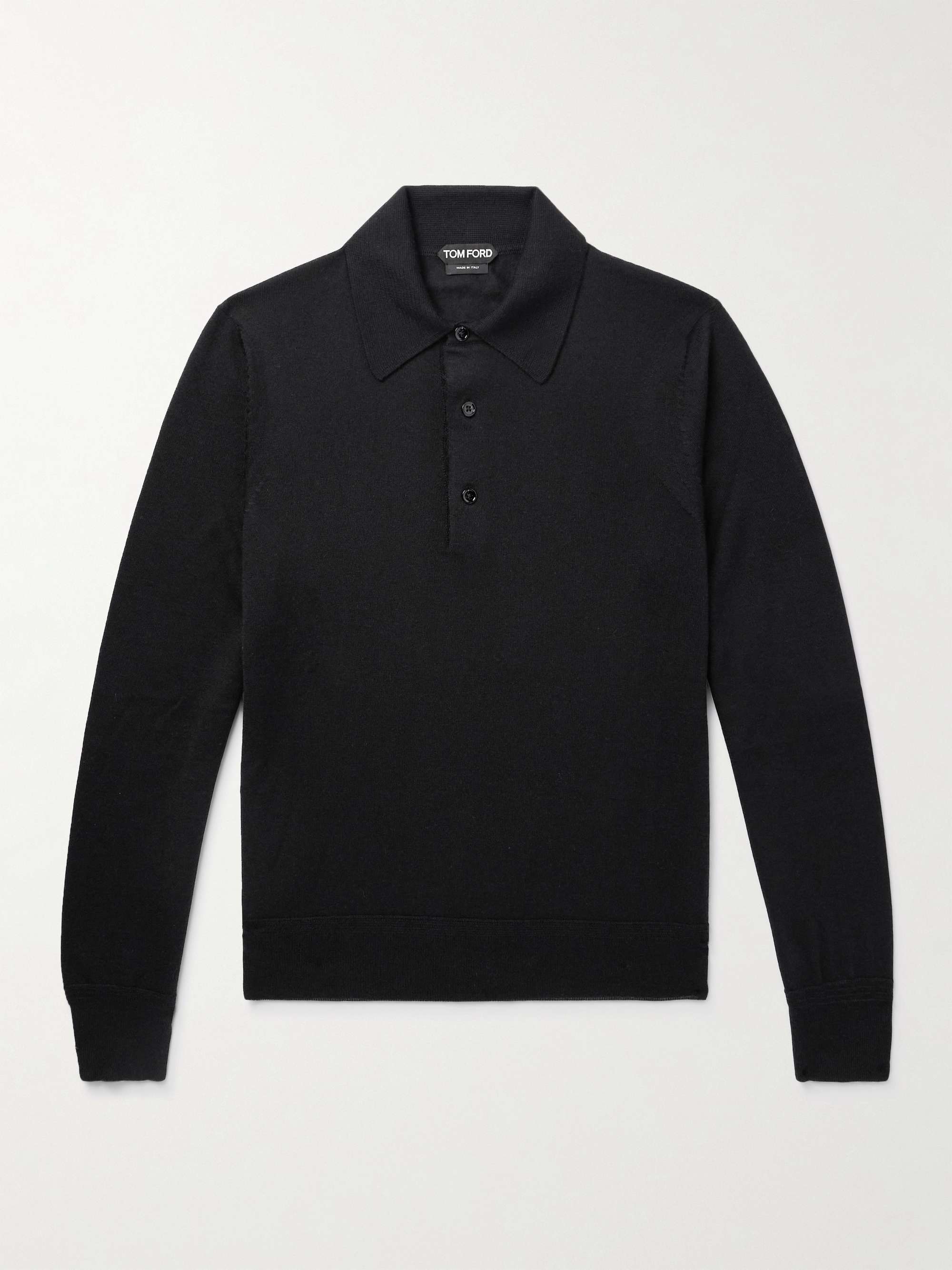 TOM FORD Cashmere Polo Shirt for Men | MR PORTER