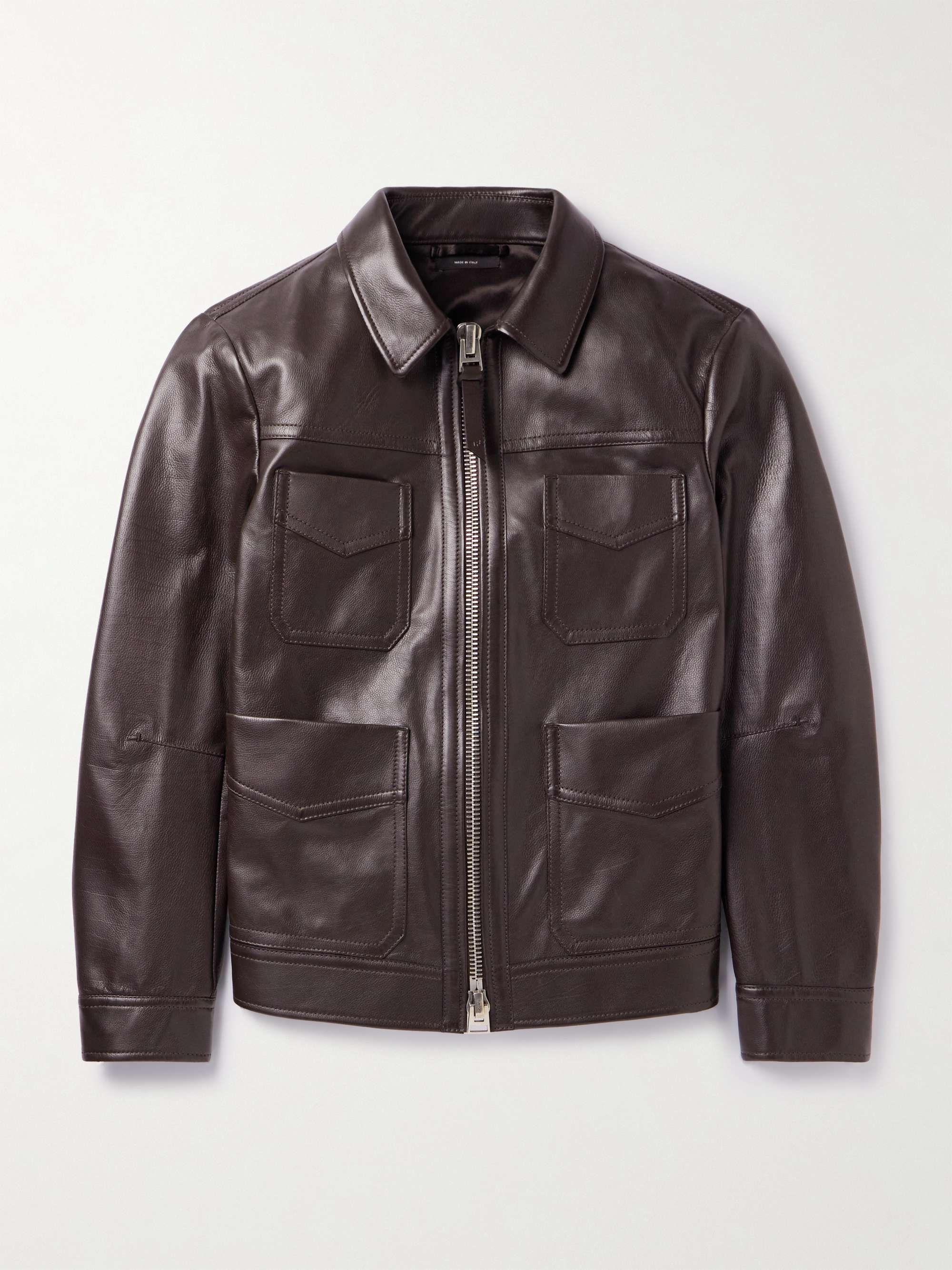 TOM FORD Leather Jacket for Men | MR PORTER