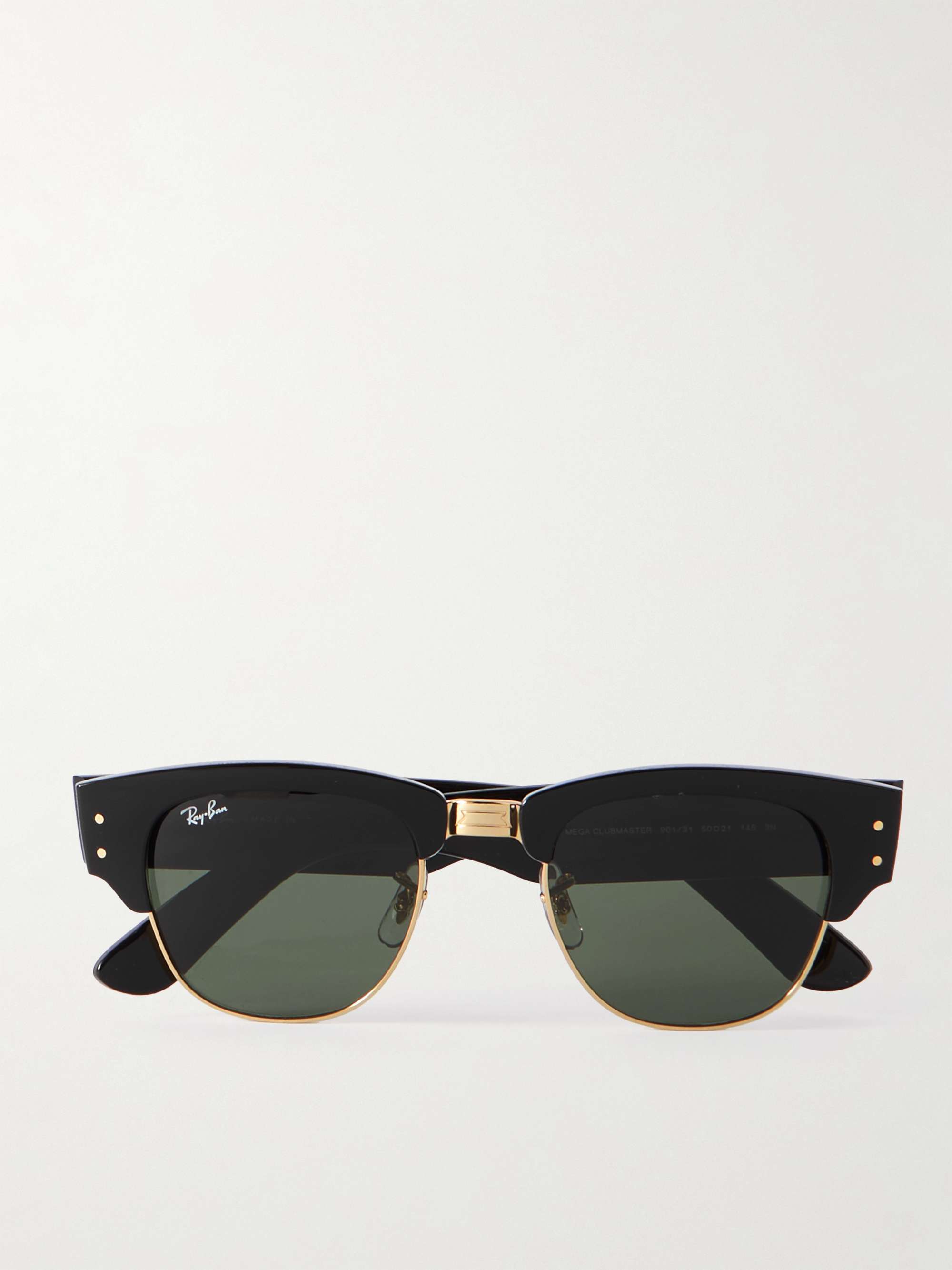 RAY-BAN Mega Clubmaster D-Frame Acetate Sunglasses for Men | MR PORTER