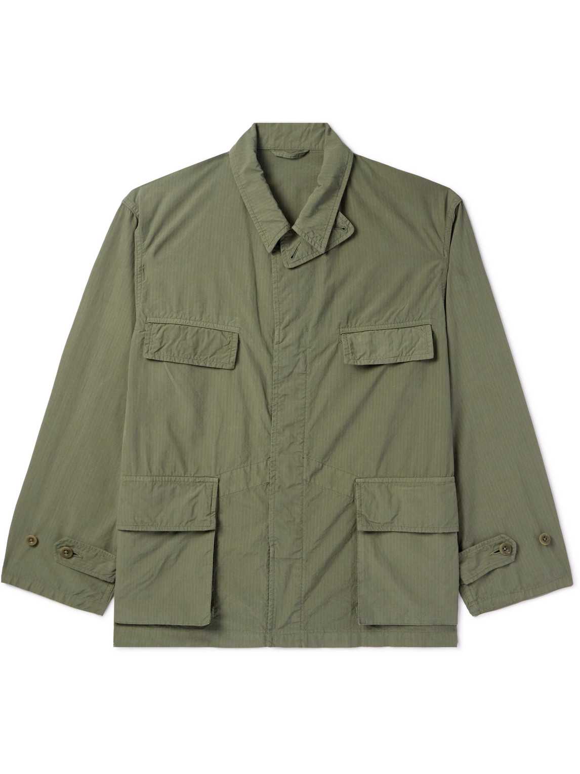 Kaptain Sunshine 43 Cotton-ripstop Jacket In Green