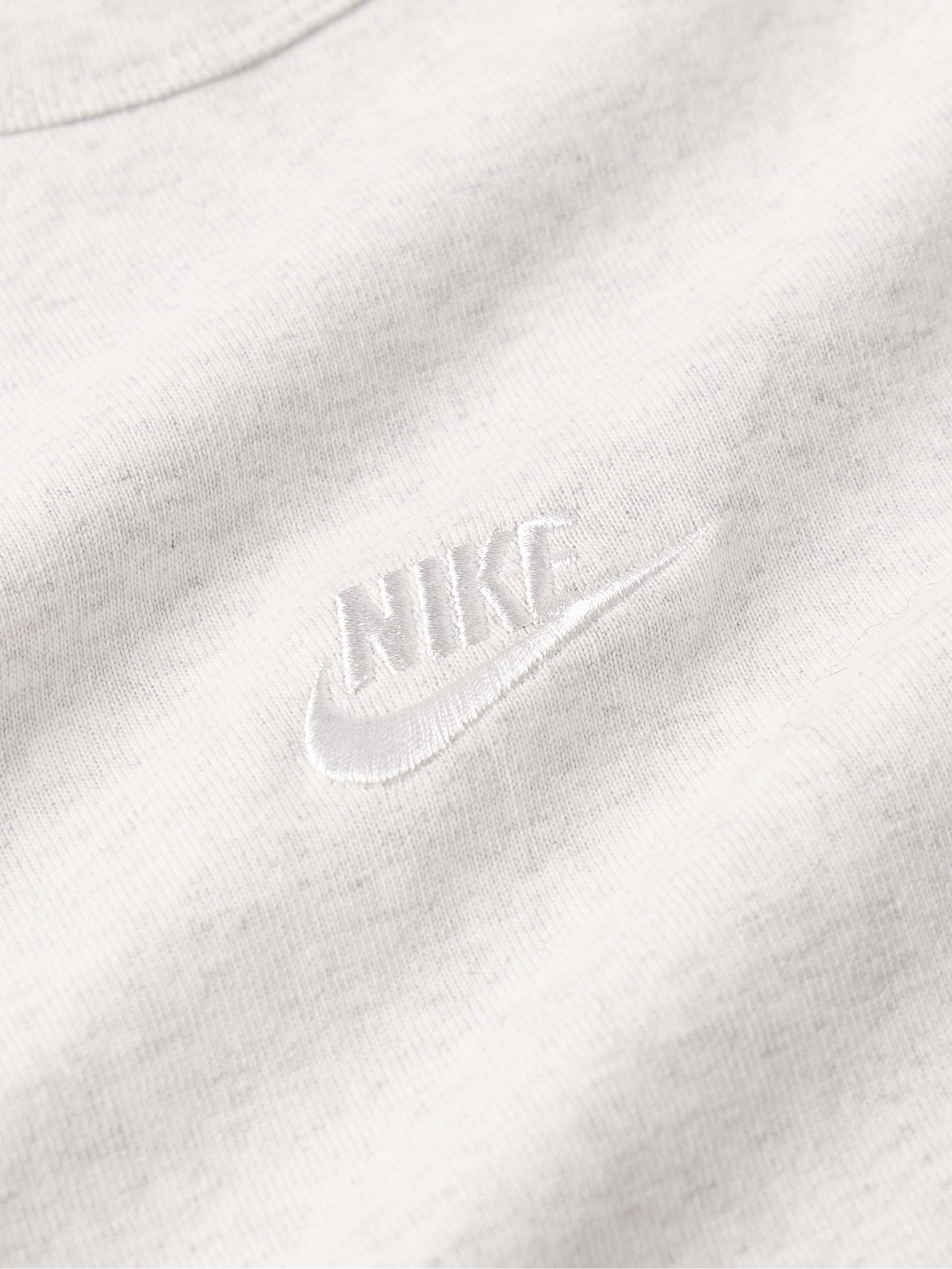 NIKE Premium Essentials Logo-Embroidered Cotton-Jersey T-Shirt for Men ...