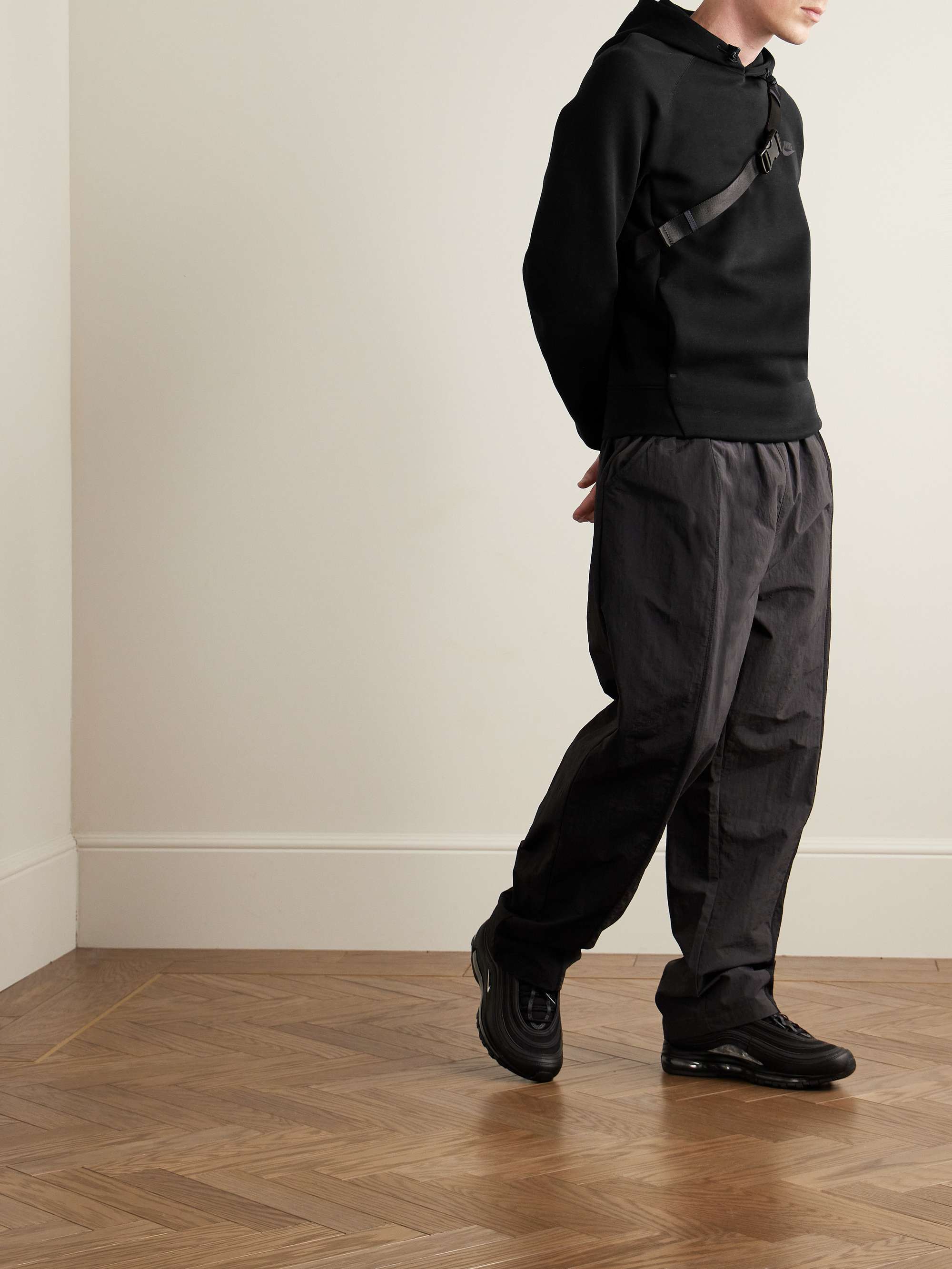 NIKE Sportswear Slim-Fit Cotton-Blend Tech Fleece Hoodie for Men | MR PORTER