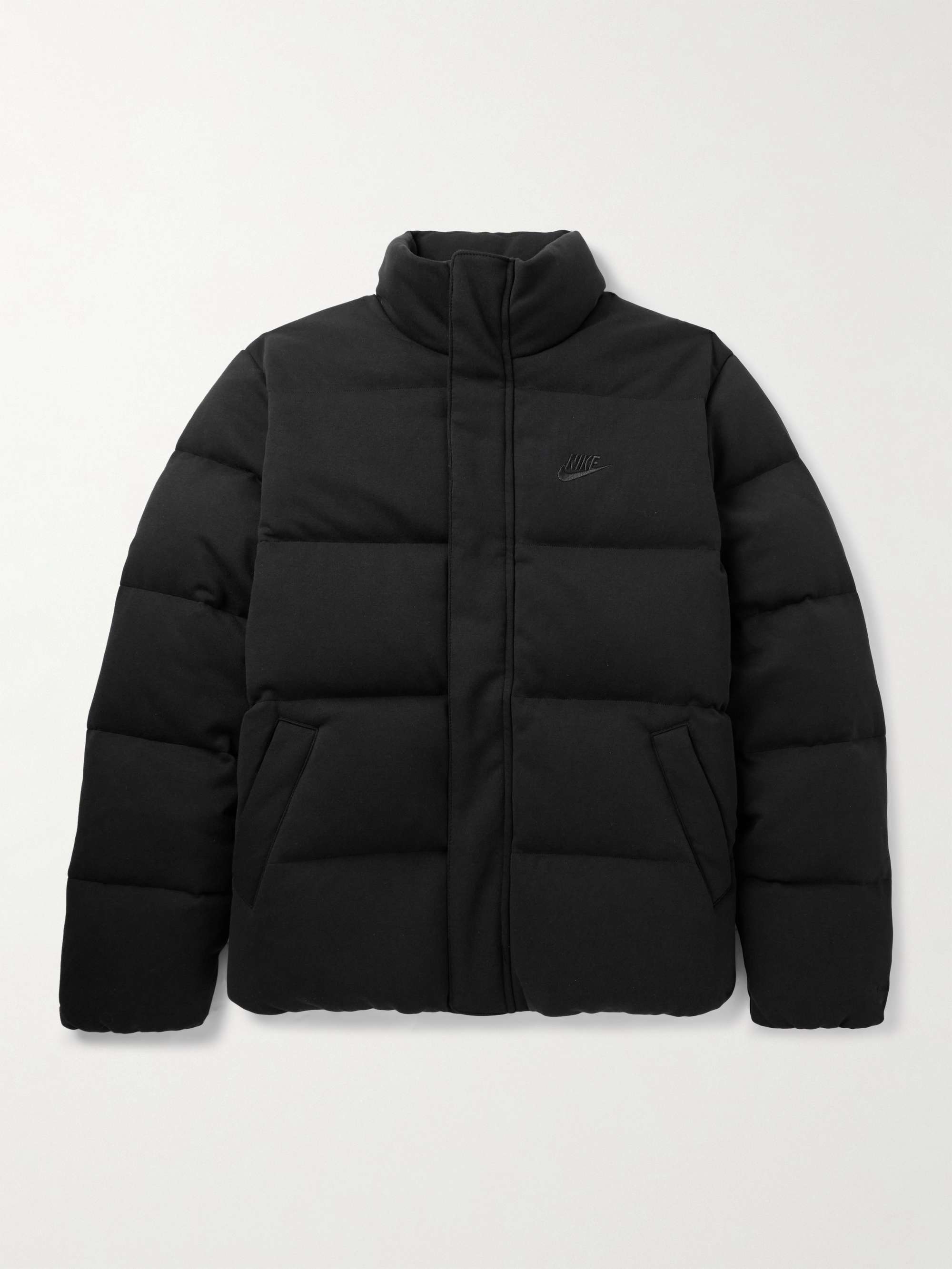 NIKE Sportswear Quilted Padded Therma-FIT Tech Fleece Down Jacket for Men |  MR PORTER