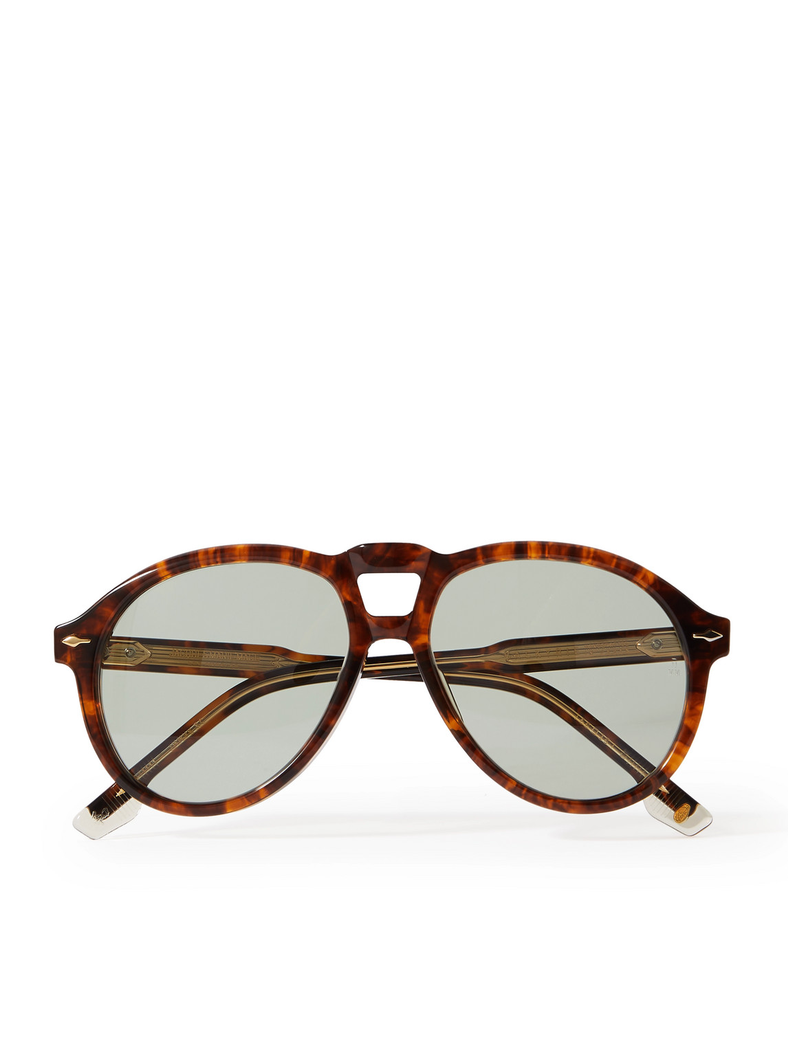 Jacques Marie Mage Valkyrie Aviator-style Tortoiseshell Acetate Sunglasses