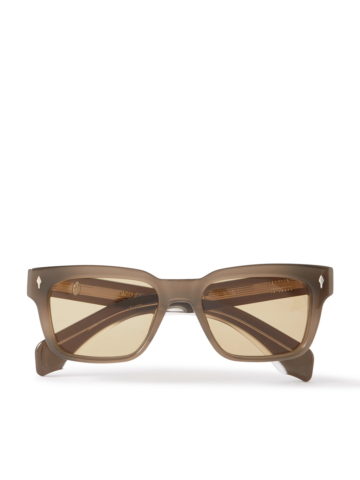 Shop Jacques Marie Mage Molino D-frame Acetate Sunglasses In Gray