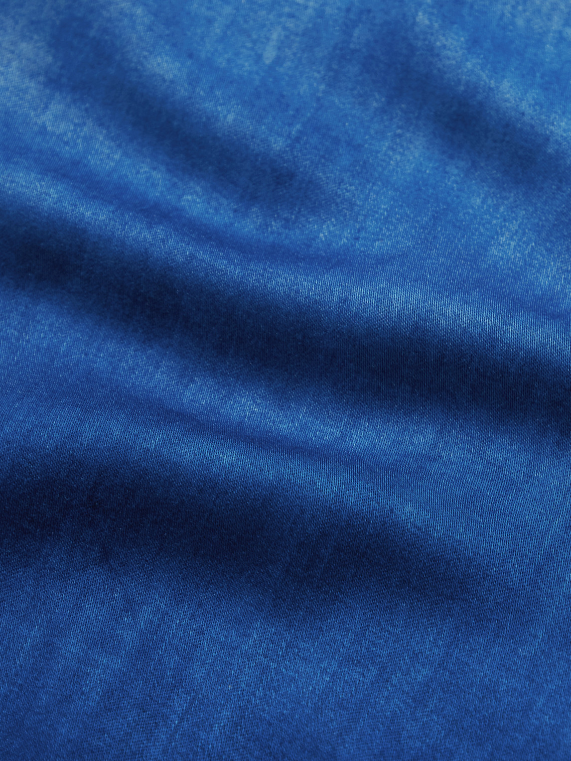 Shop Blue Blue Japan Camp-collar Indigo-dyed Woven Shirt In Blue
