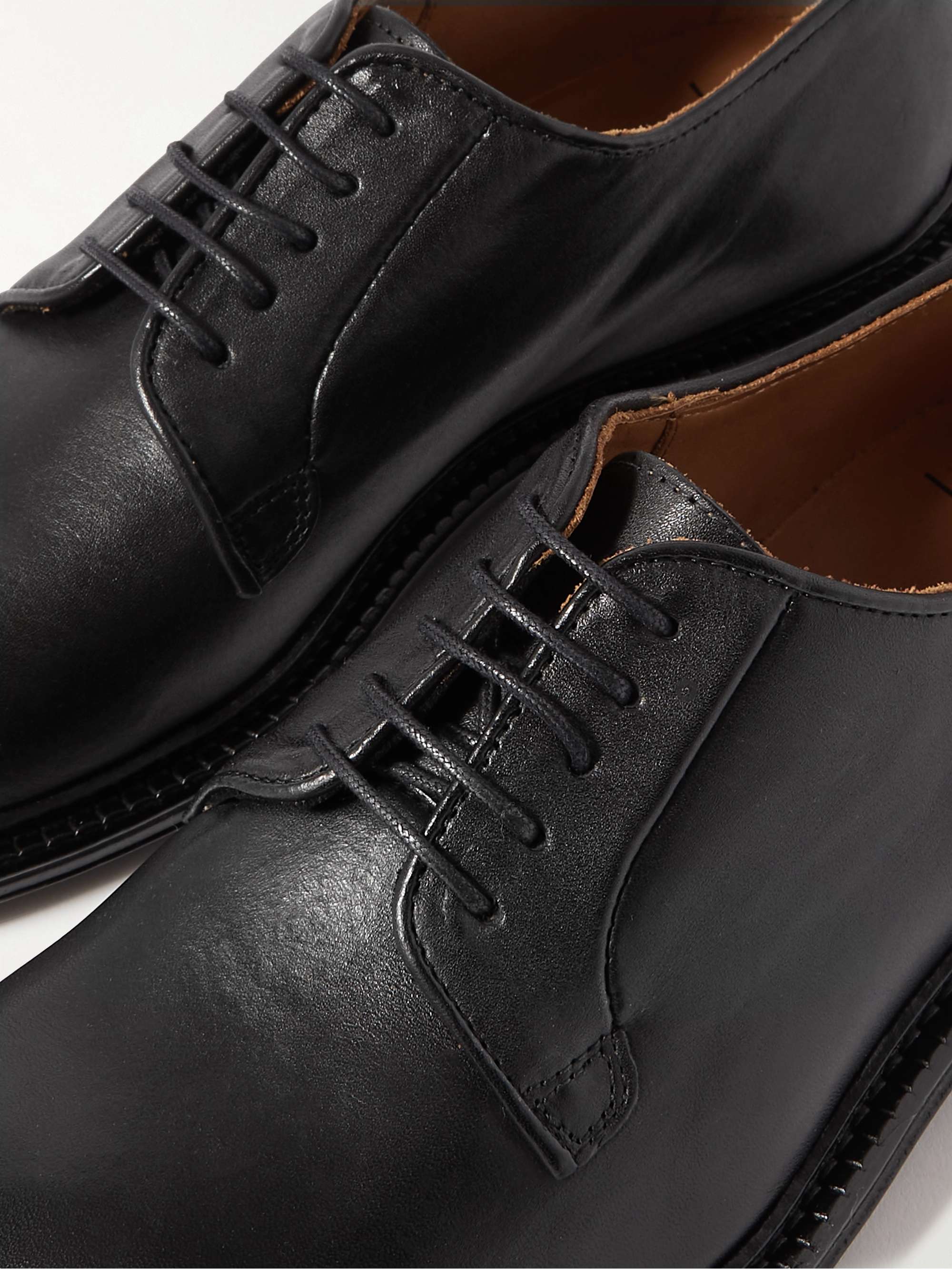 MR P. Lucien Leather Derby Shoes for Men | MR PORTER