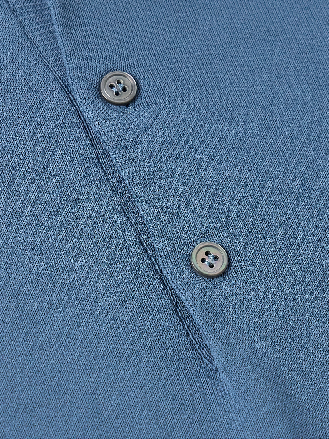 Shop De Petrillo Cotton Polo Shirt In Blue