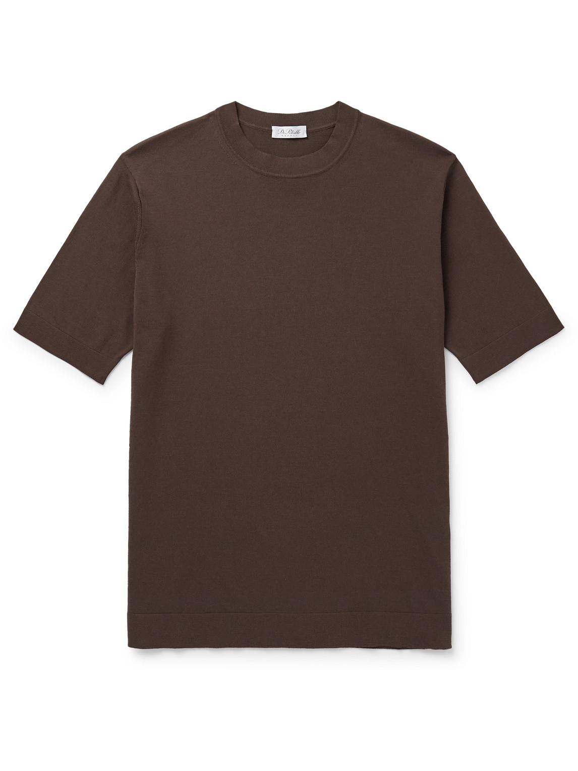 De Petrillo Cotton T-shirt In Neutrals