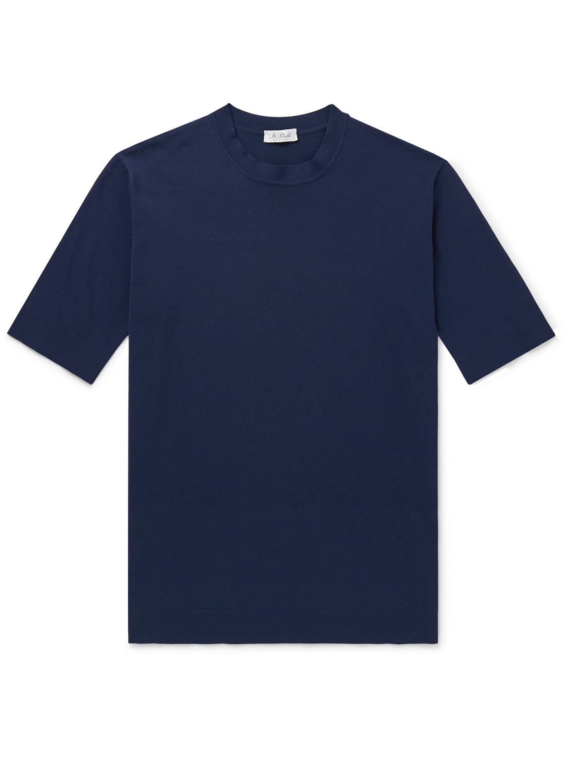 Shop De Petrillo Cotton T-shirt In Blue