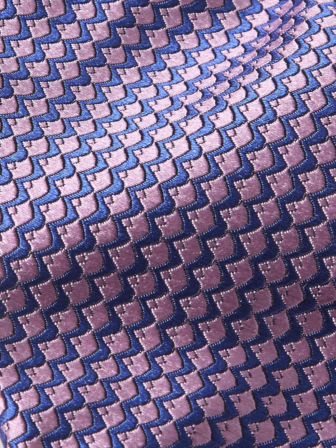 Shop Charvet 8.5cm Silk-jacquard Tie In Purple