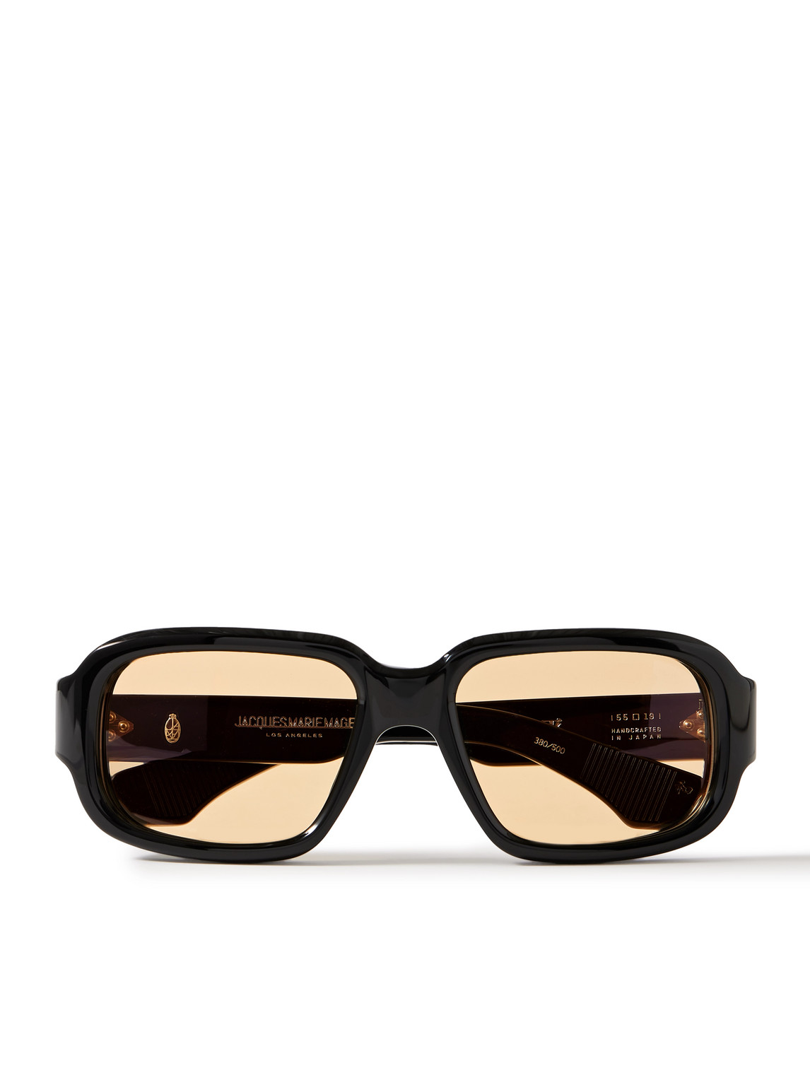 Jacques Marie Mage Nakahira Square-frame Acetate Sunglasses In Black
