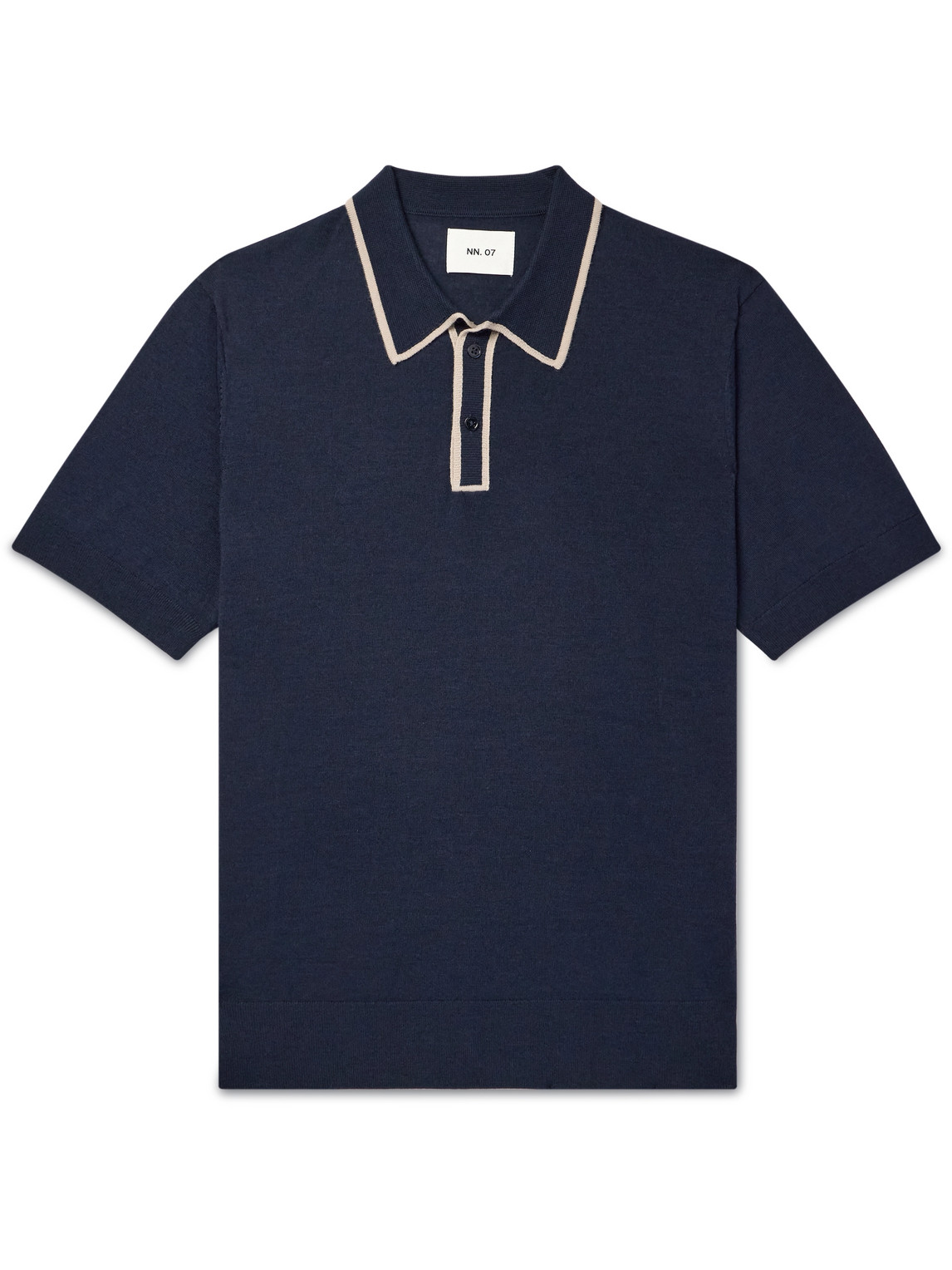 Folke 6584 Wool-Blend Polo Shirt