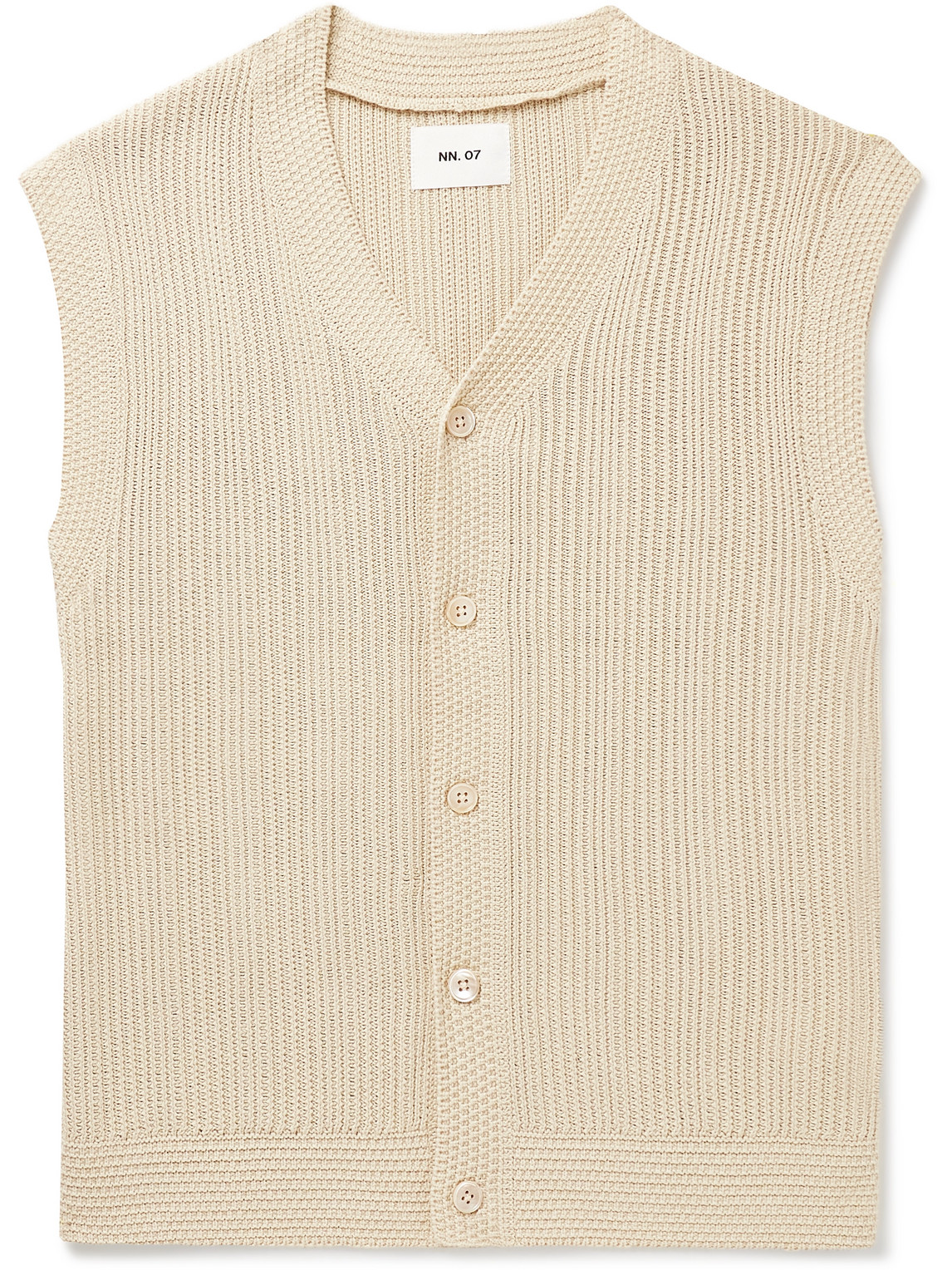 Reece 6600 Ribbed Organic Cotton Sweater Vest