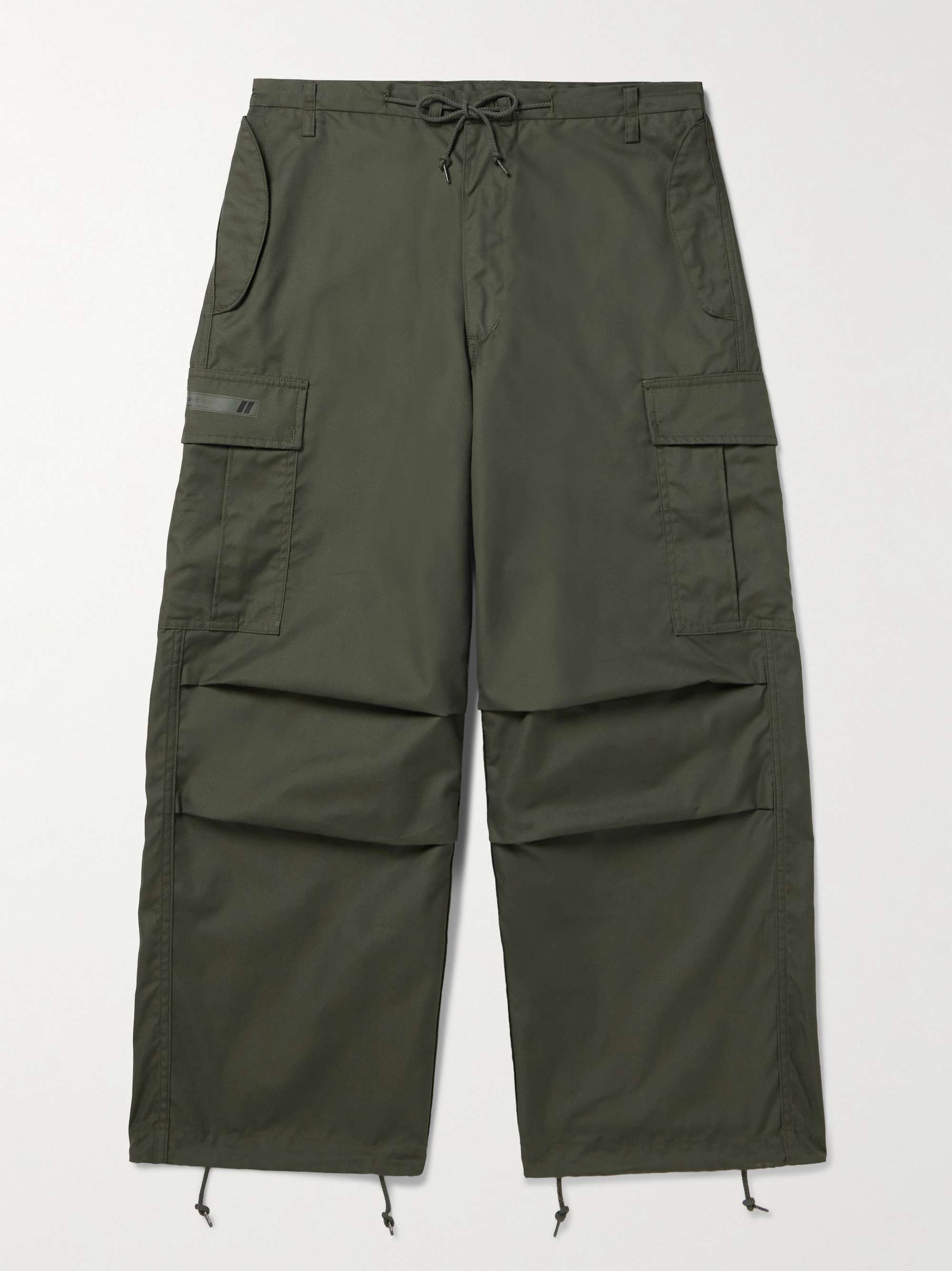 WTAPS® Straight-Leg Cotton and Nylon-Blend Drawstring Cargo Trousers for  Men | MR PORTER