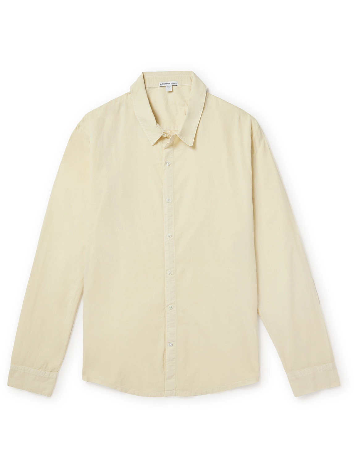 James Perse Standard Cotton Shirt In Neutrals