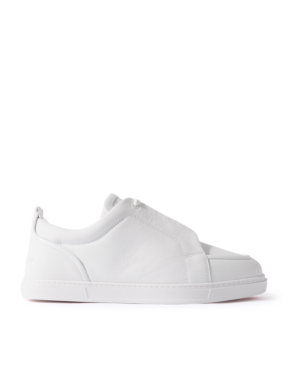 Christian Louboutin Jimmy Calfskin Sneaker In White