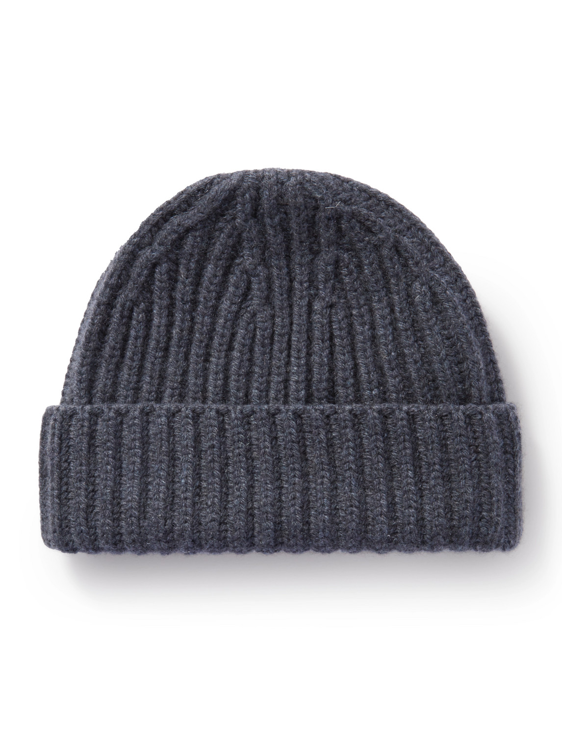 Ssam Ribbed Cashmere Beanie In Gray