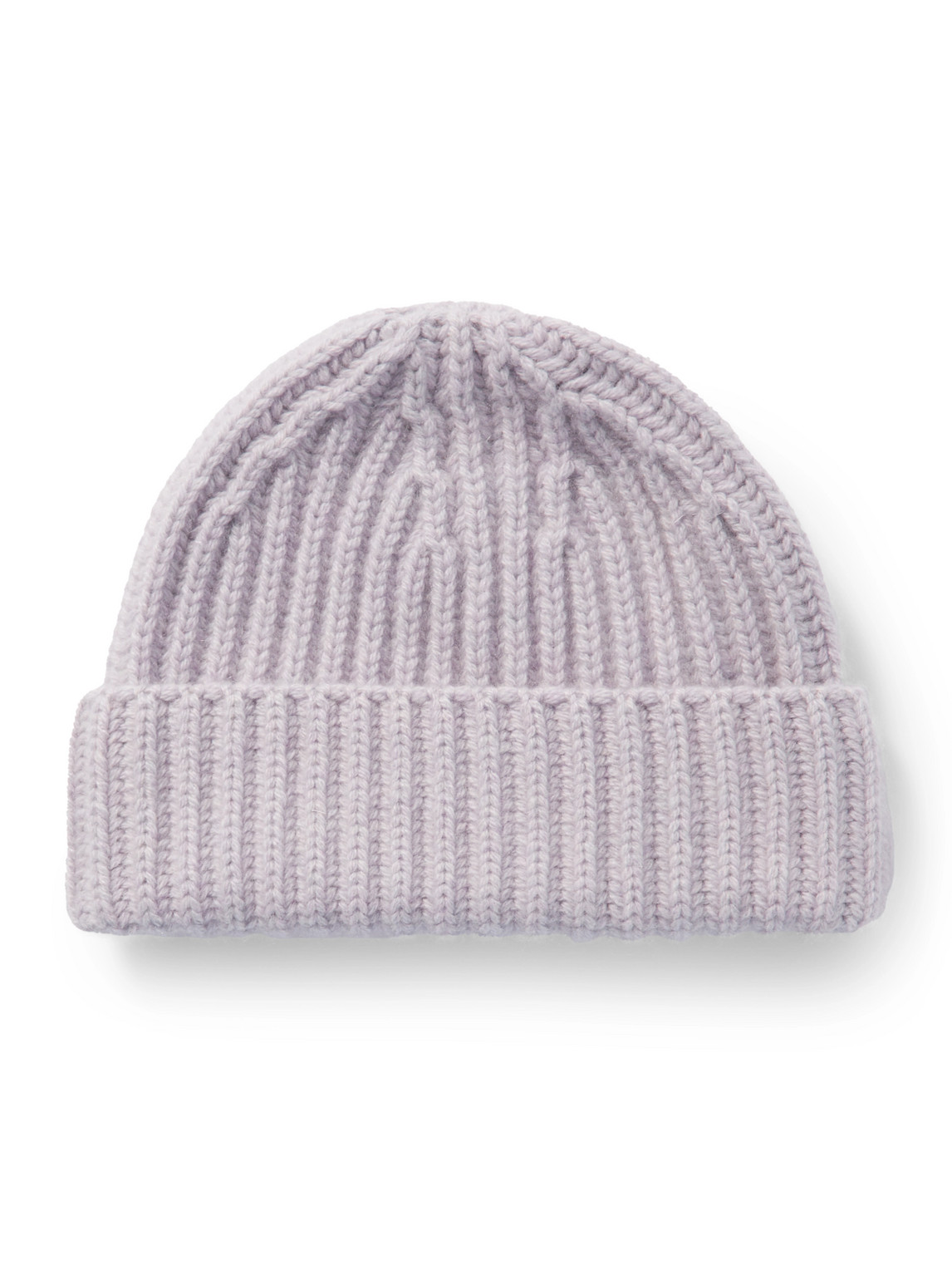 Ssam Ribbed Cashmere Beanie In Purple